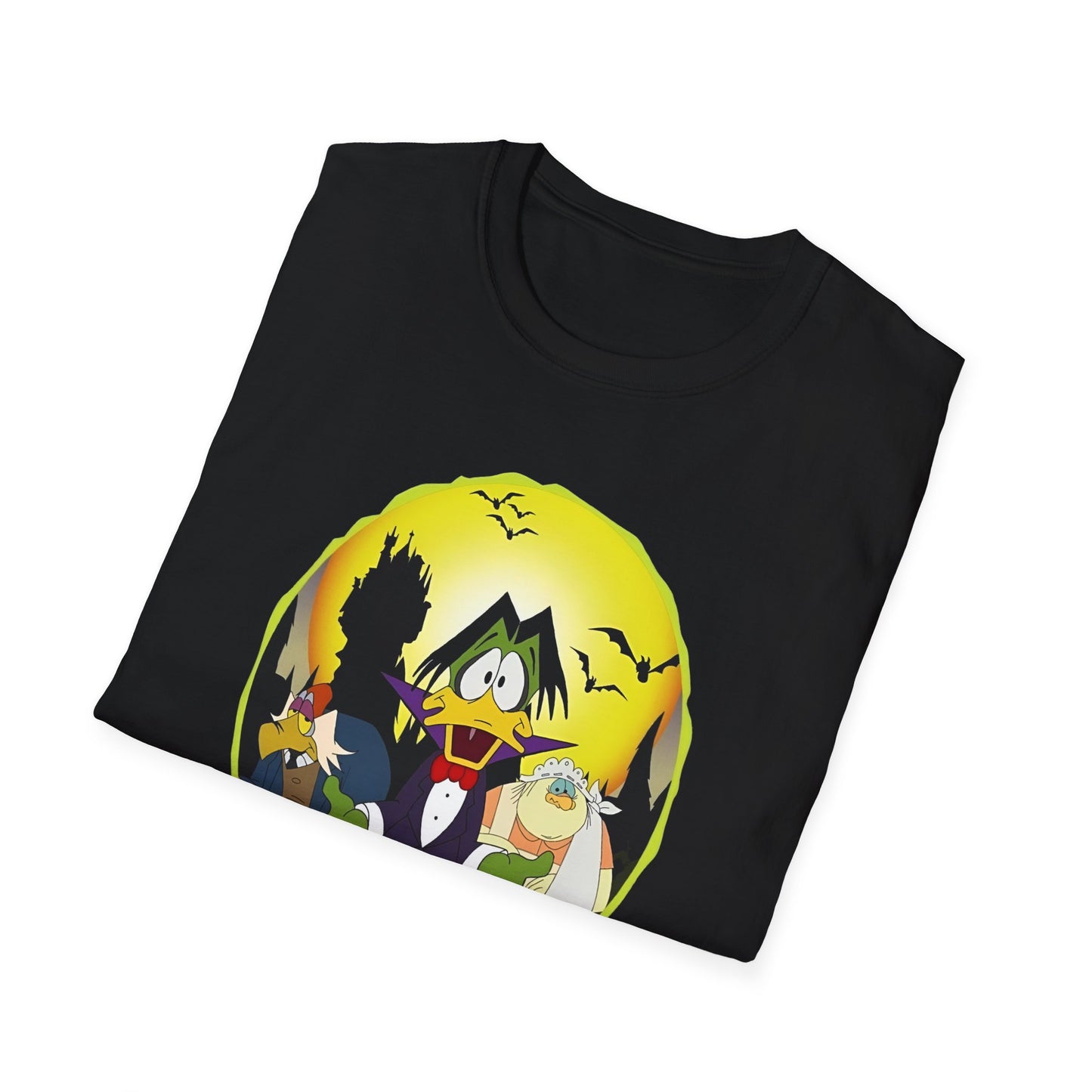 1980s cartoon "count duckula" the vegetarian vampire tshirt