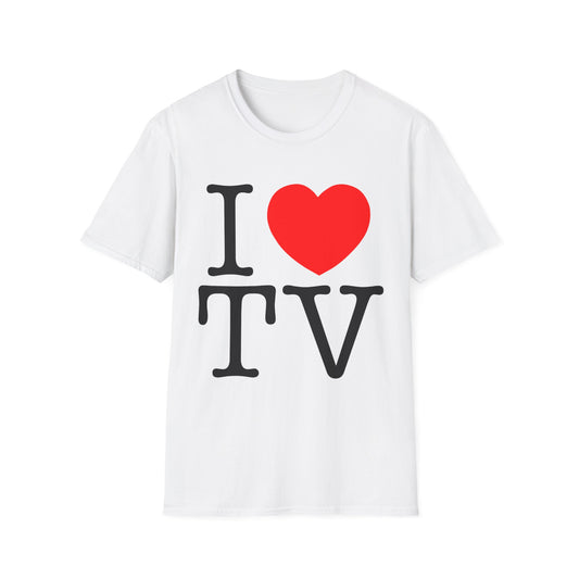 i heart tv tshirt