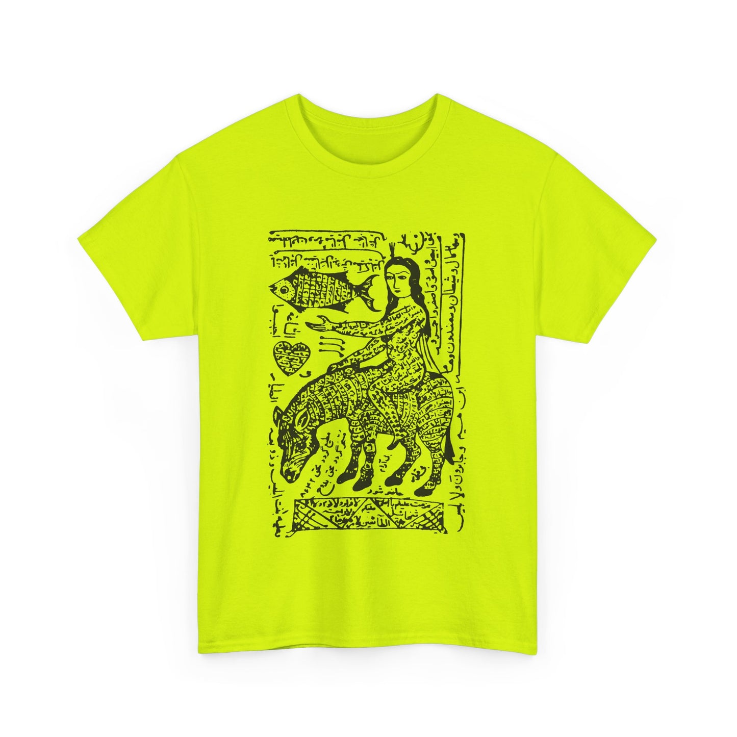 1800s persian witch talisman brass amulet love spell tshirt