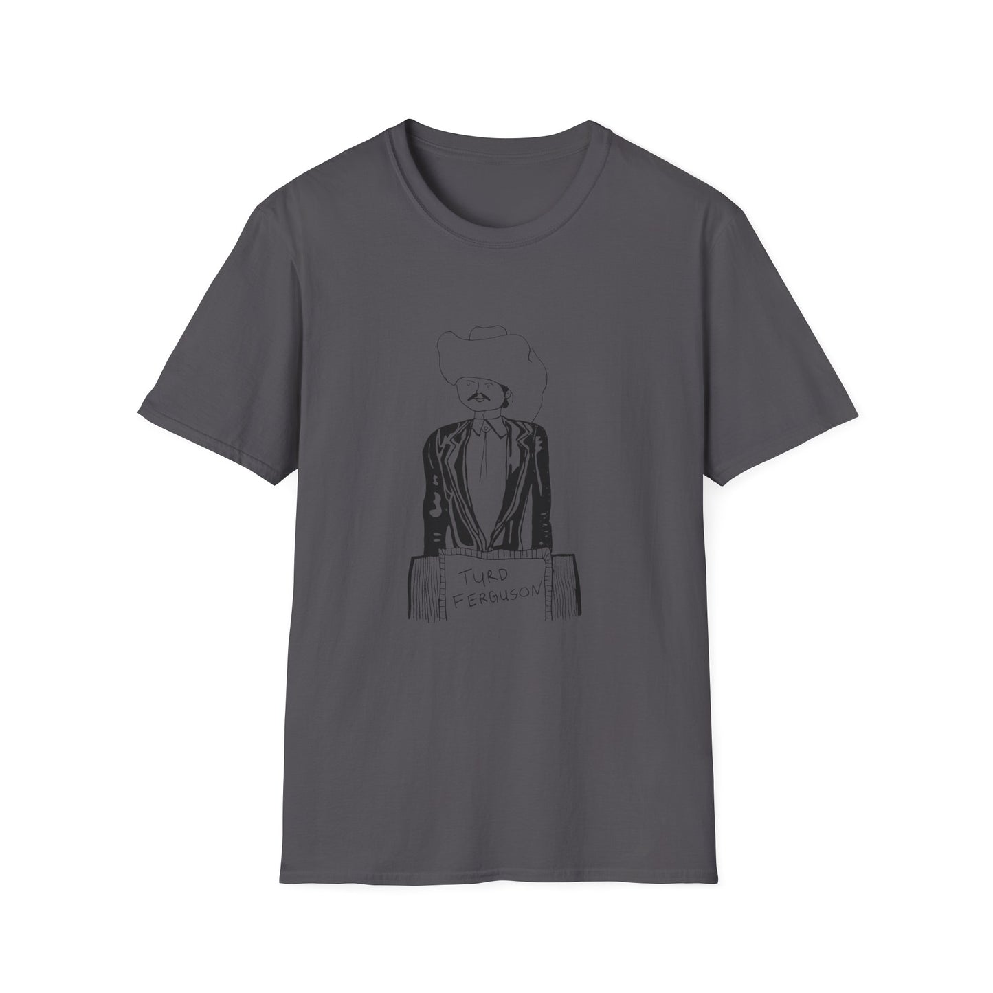 original drawing norm macdonald as turd ferguson on snl fan art tshirt