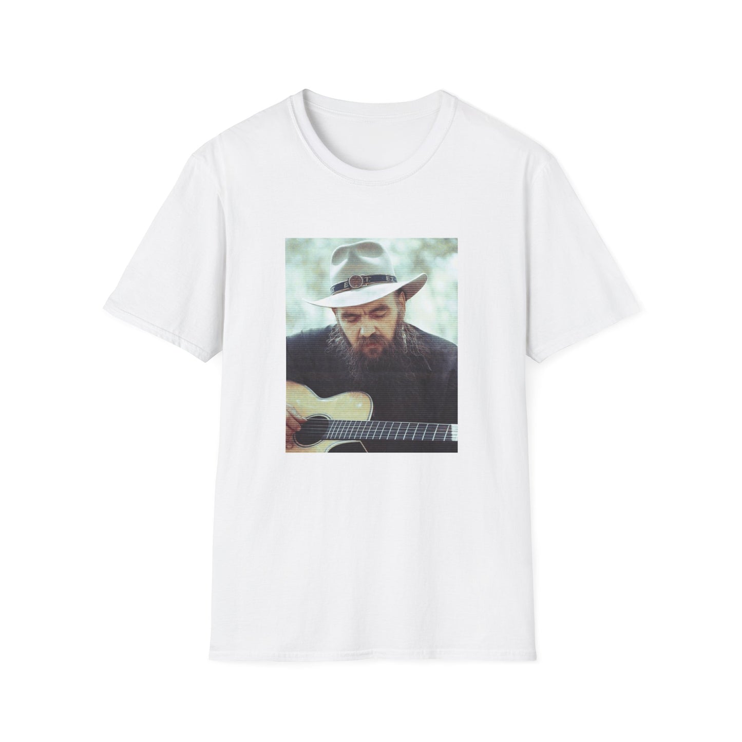 blaze foley playing his guitar tshirt