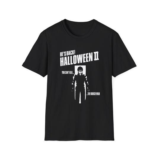 halloween 2 tv guide ad graphic tshirt