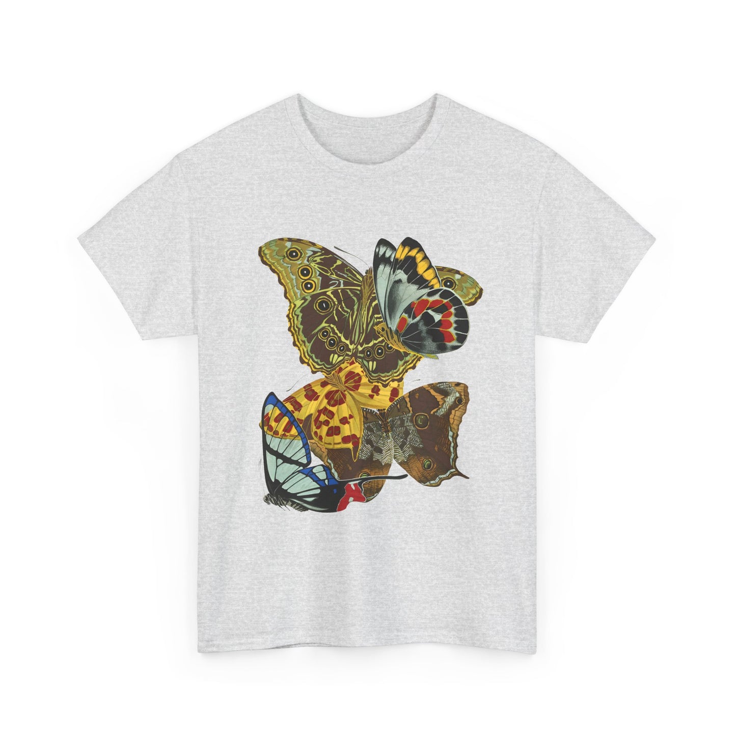 1925 papillons butterfly illustration by emile allain seguy tshirt