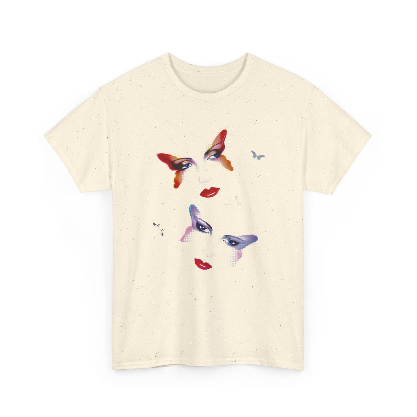 1980 butterflies by pater sato reproduction tshirt