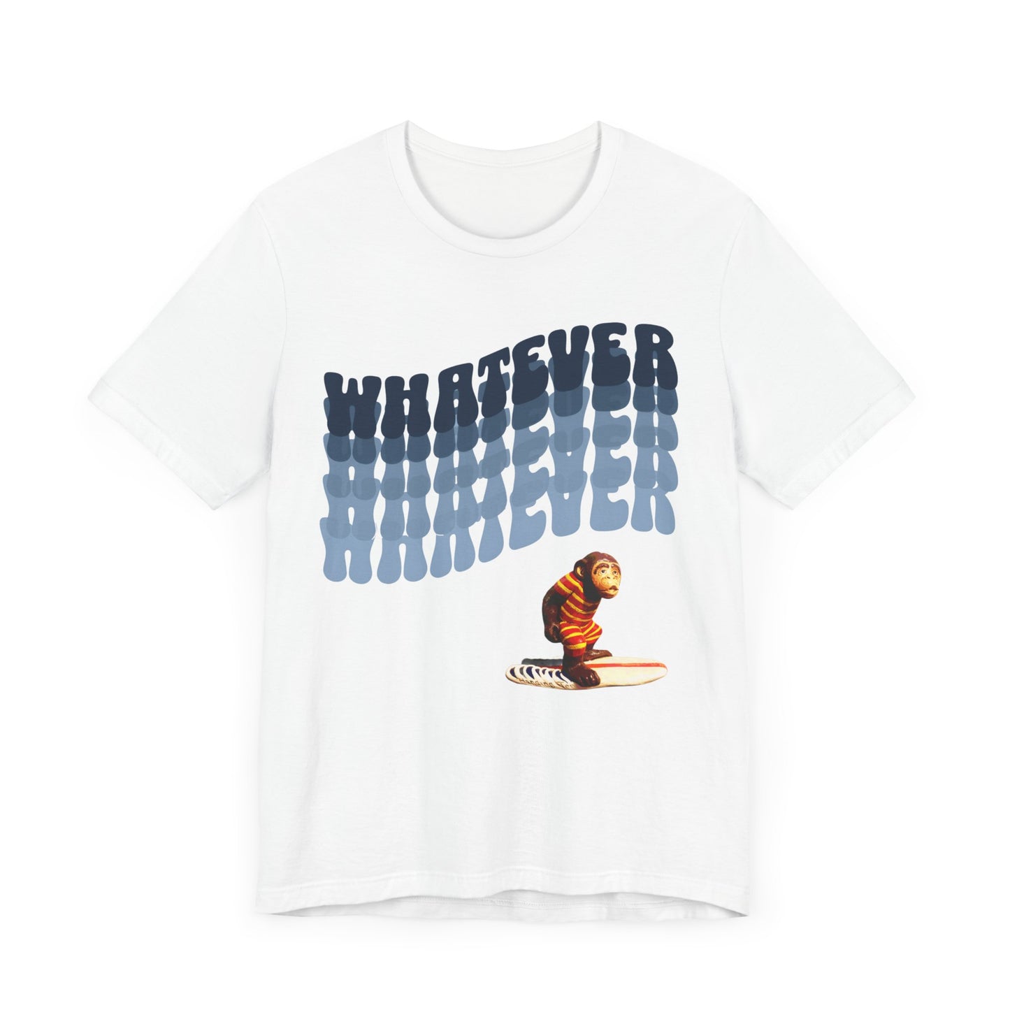 weird whatever monkey tshirt