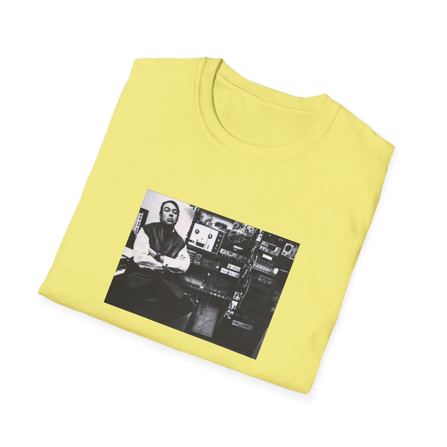 canadian electronic musician bruce haack photo tshirt