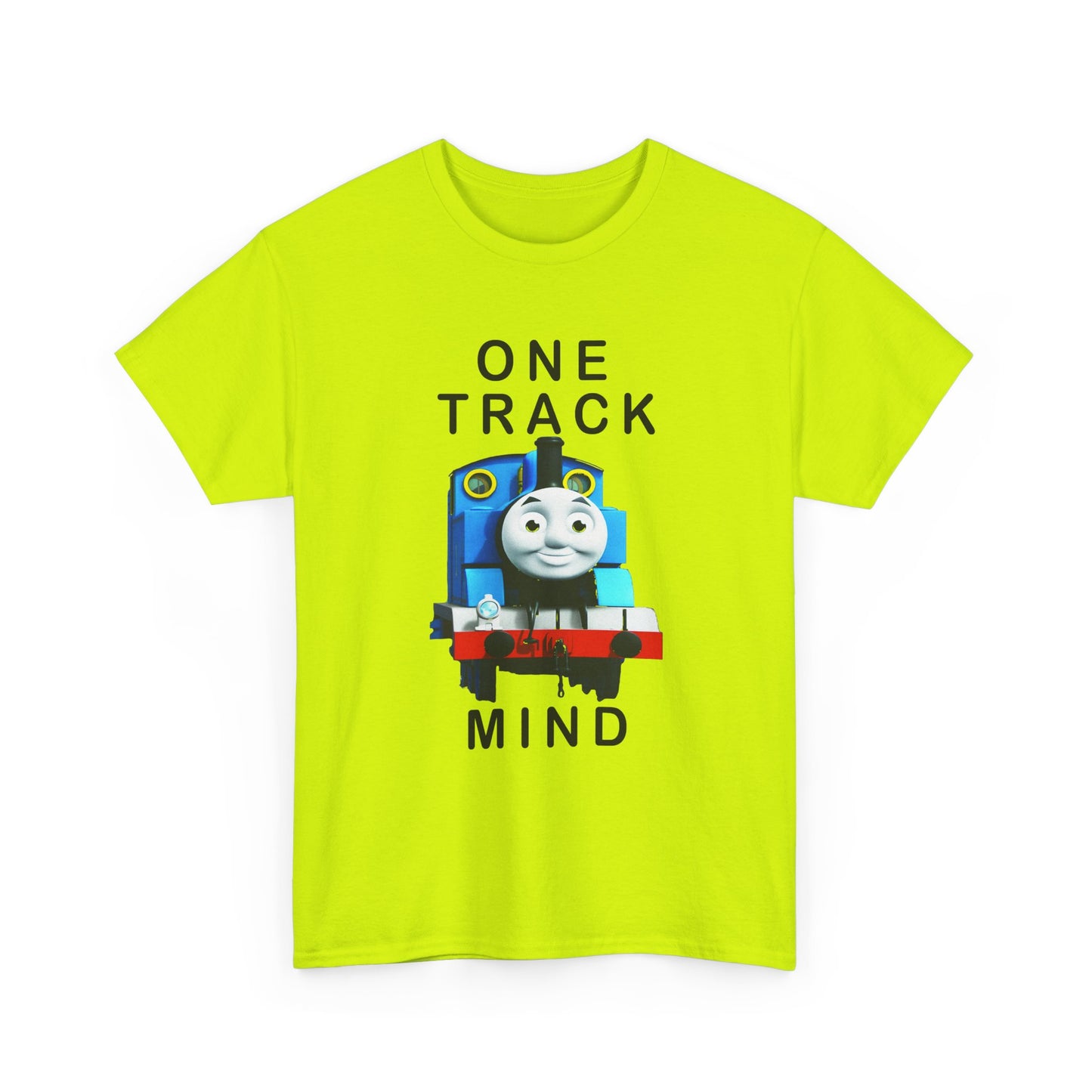 thomas the tank engine one track mind dumb tshirt