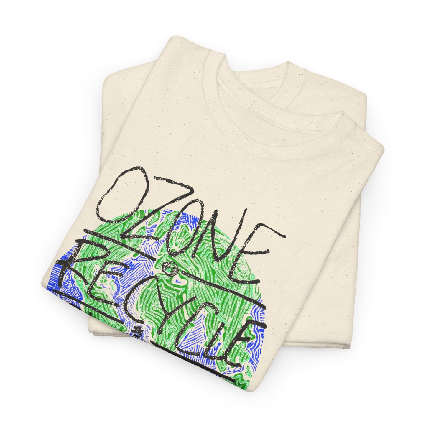 vintage 90s save the planet reproduction tshirt