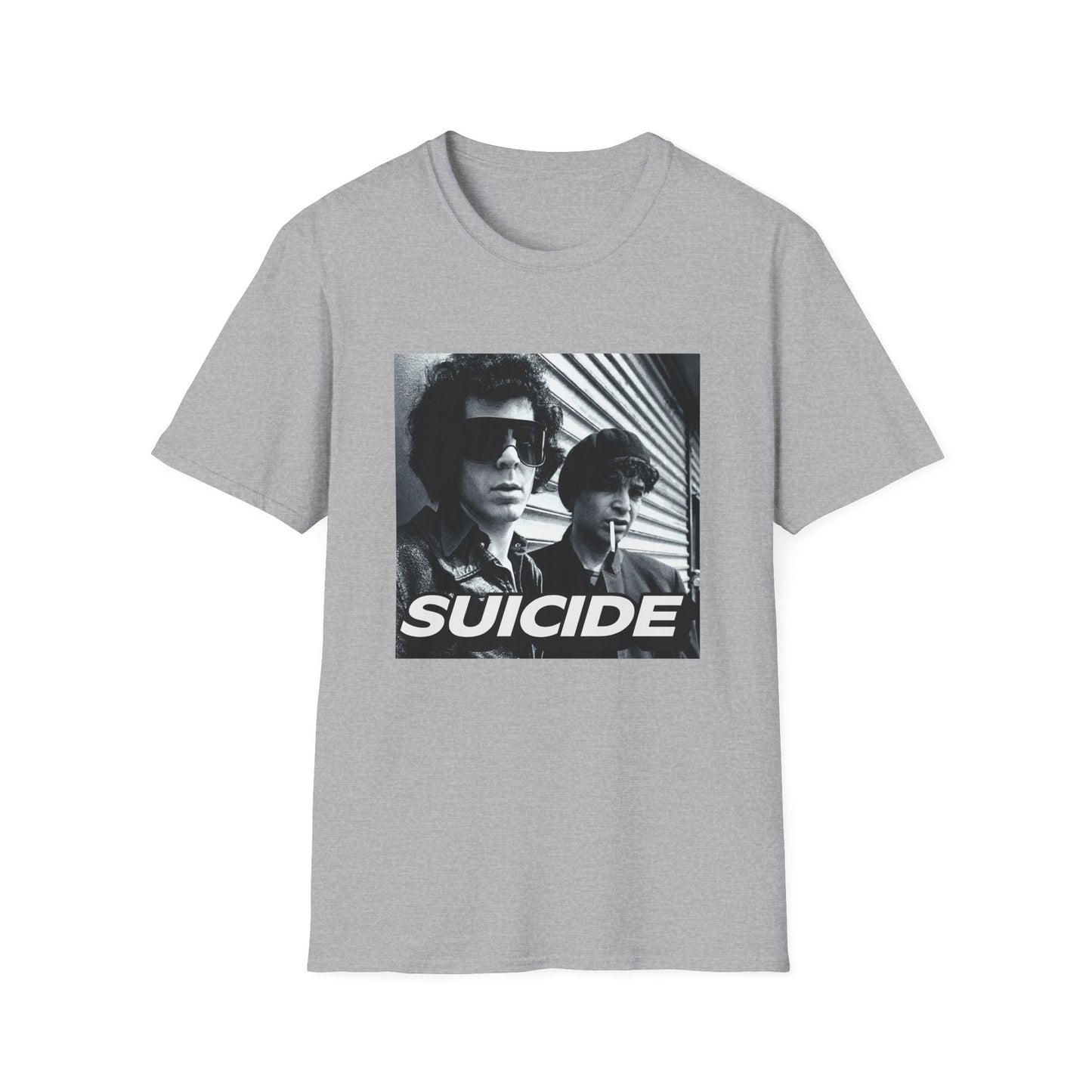 martin rev and alan vega suicide band 3 tshirt
