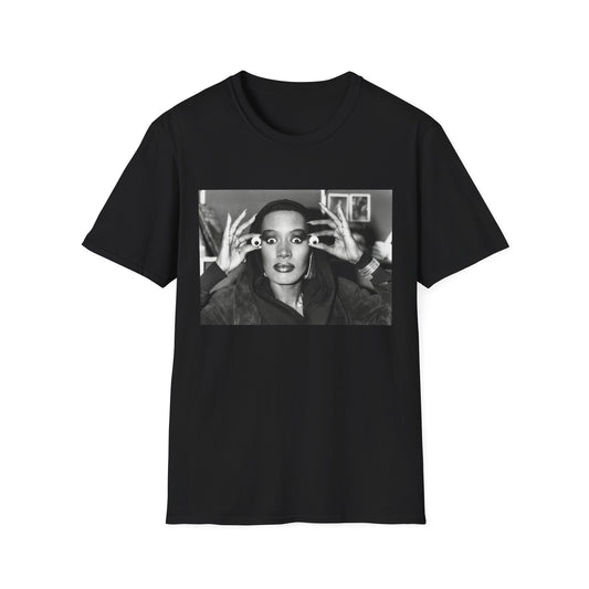 grace jones eyeballs tshirt