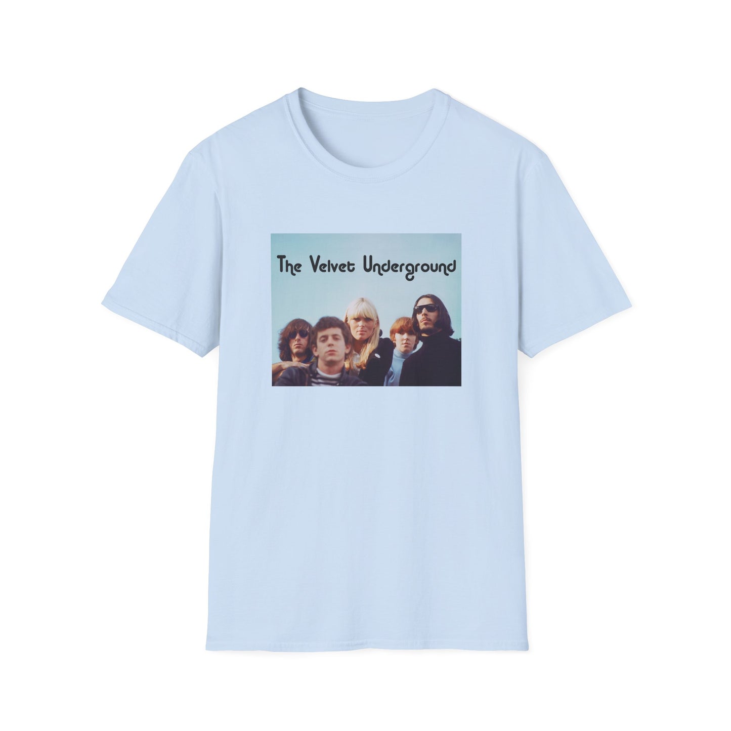 the velvet underground band photo in colour tshirt