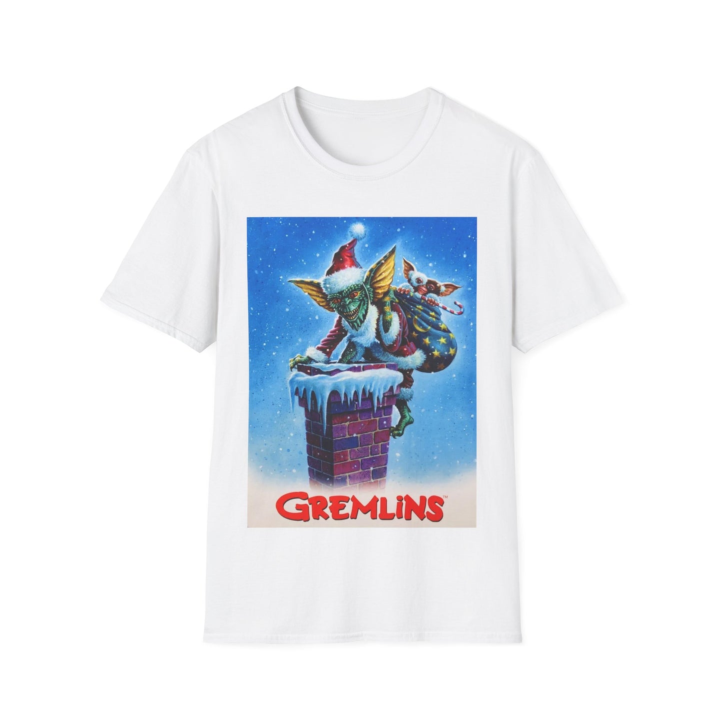 1984 gremlins christmas advertisement tshirt