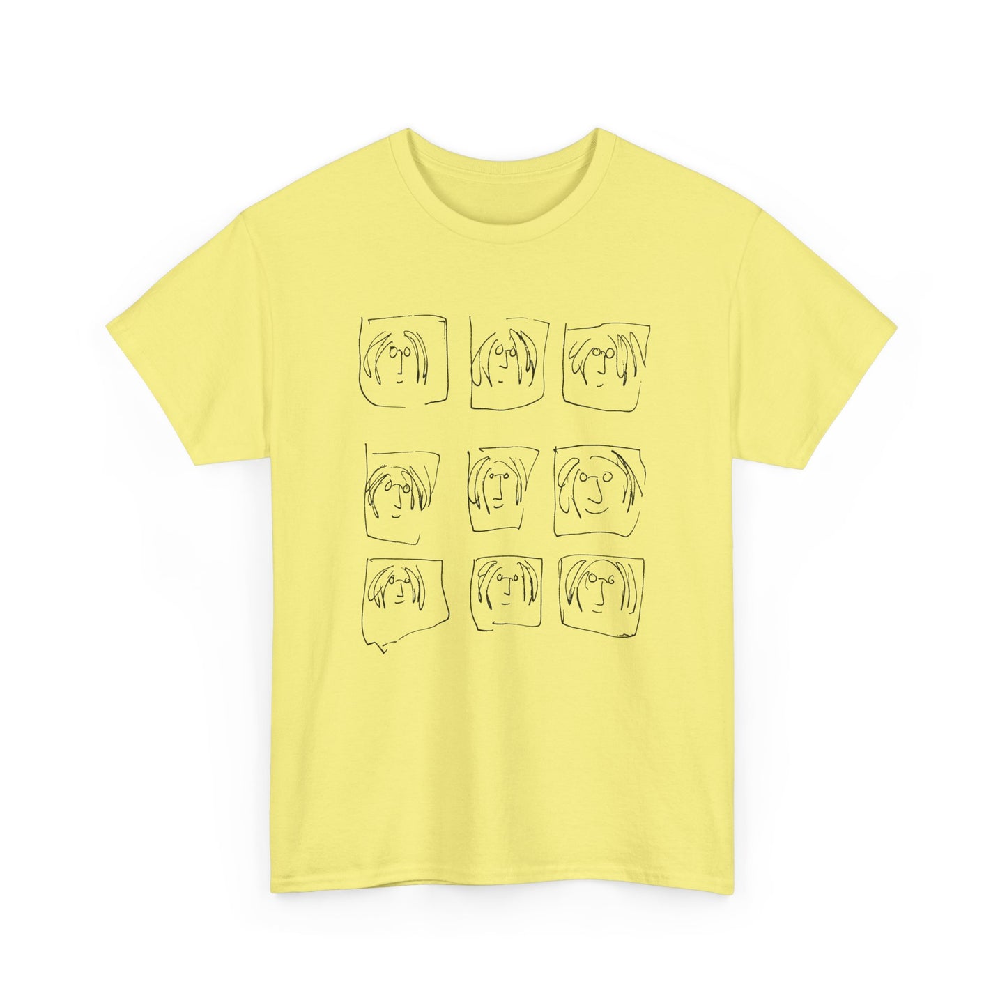 9 john lennons self portrait line drawings by john lennon whatmart edit tshirt