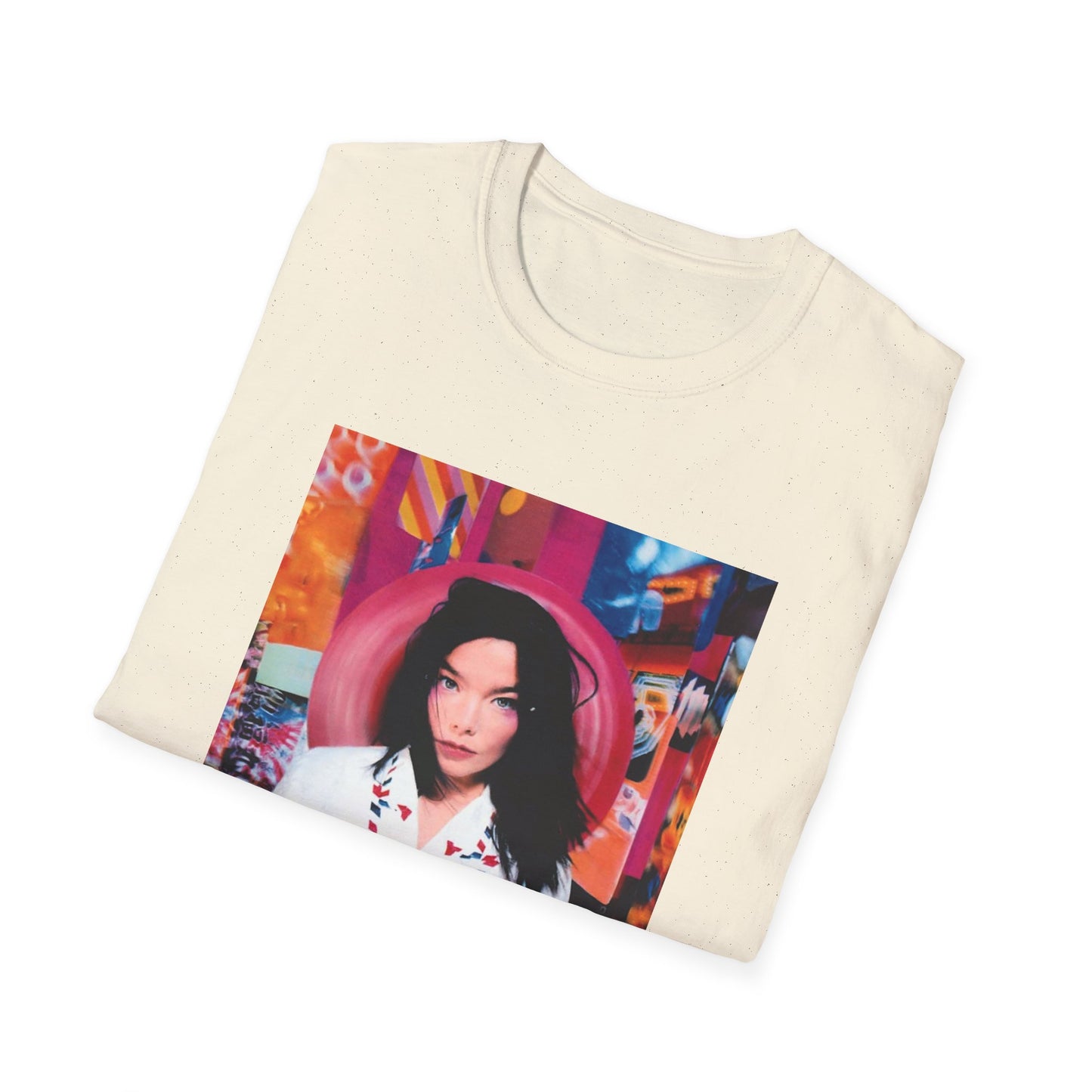 bjork 1995 post album tshirt