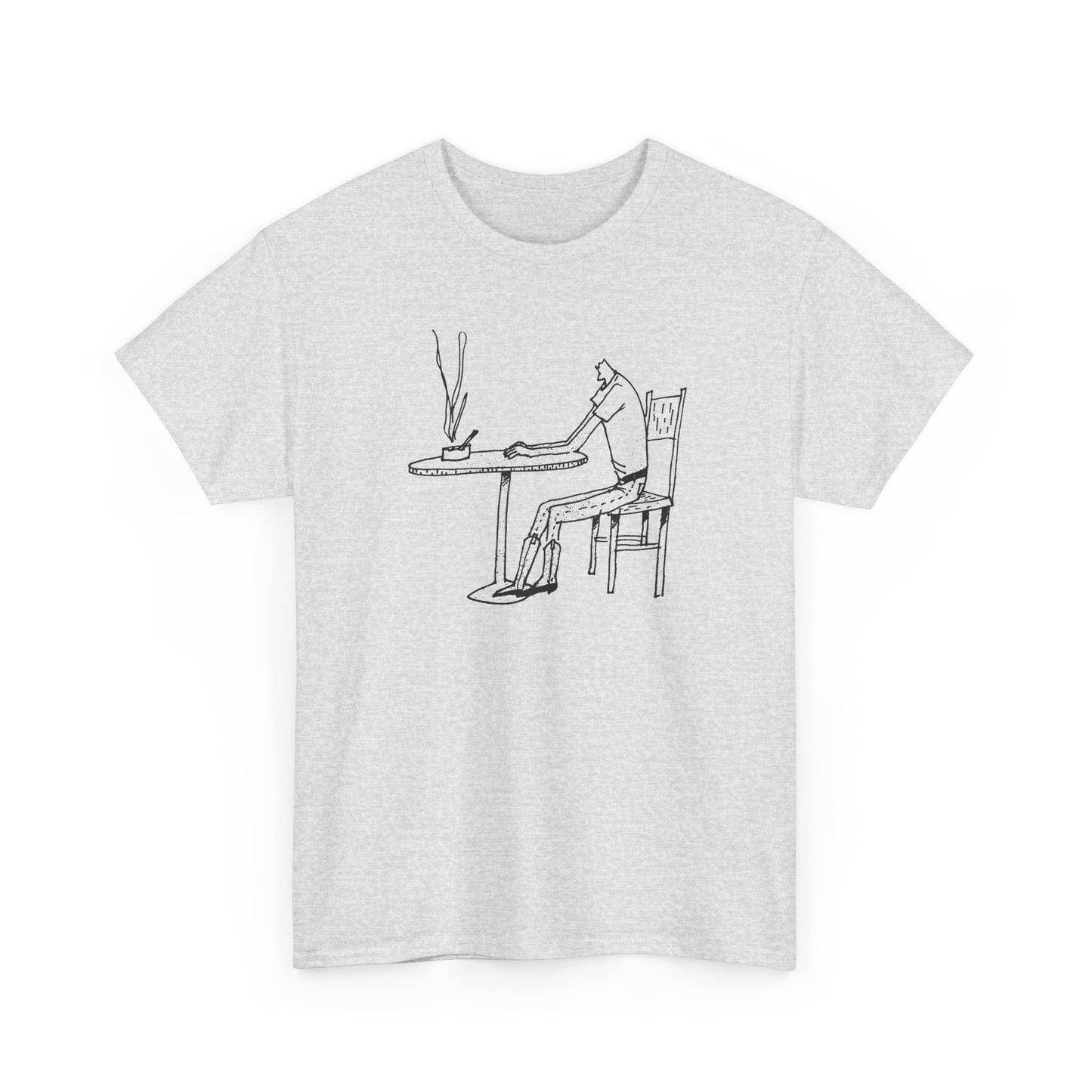 original drawing from microwave oven by kkidss music video tshirt