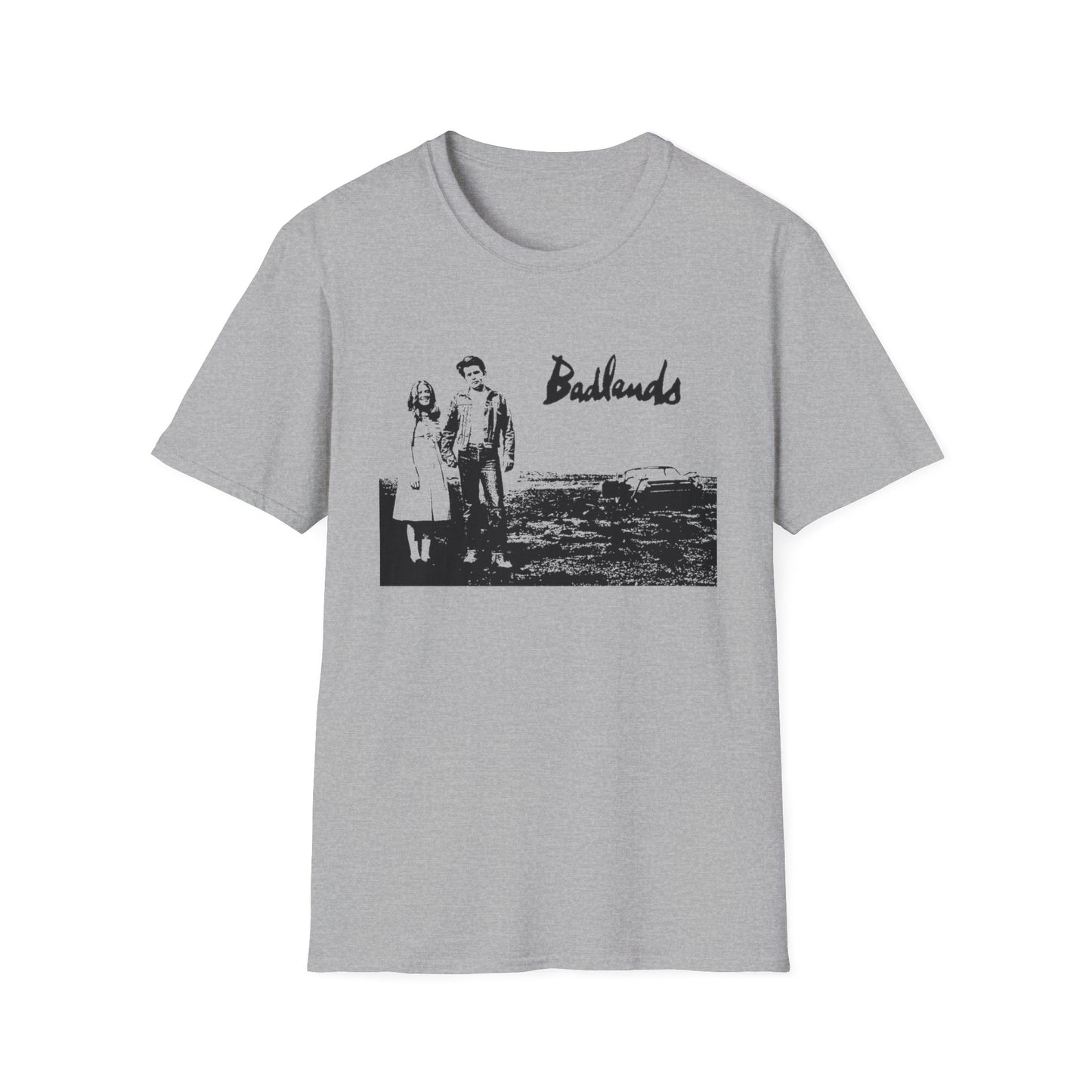 badlands 1973 movie art poster 2 tshirt