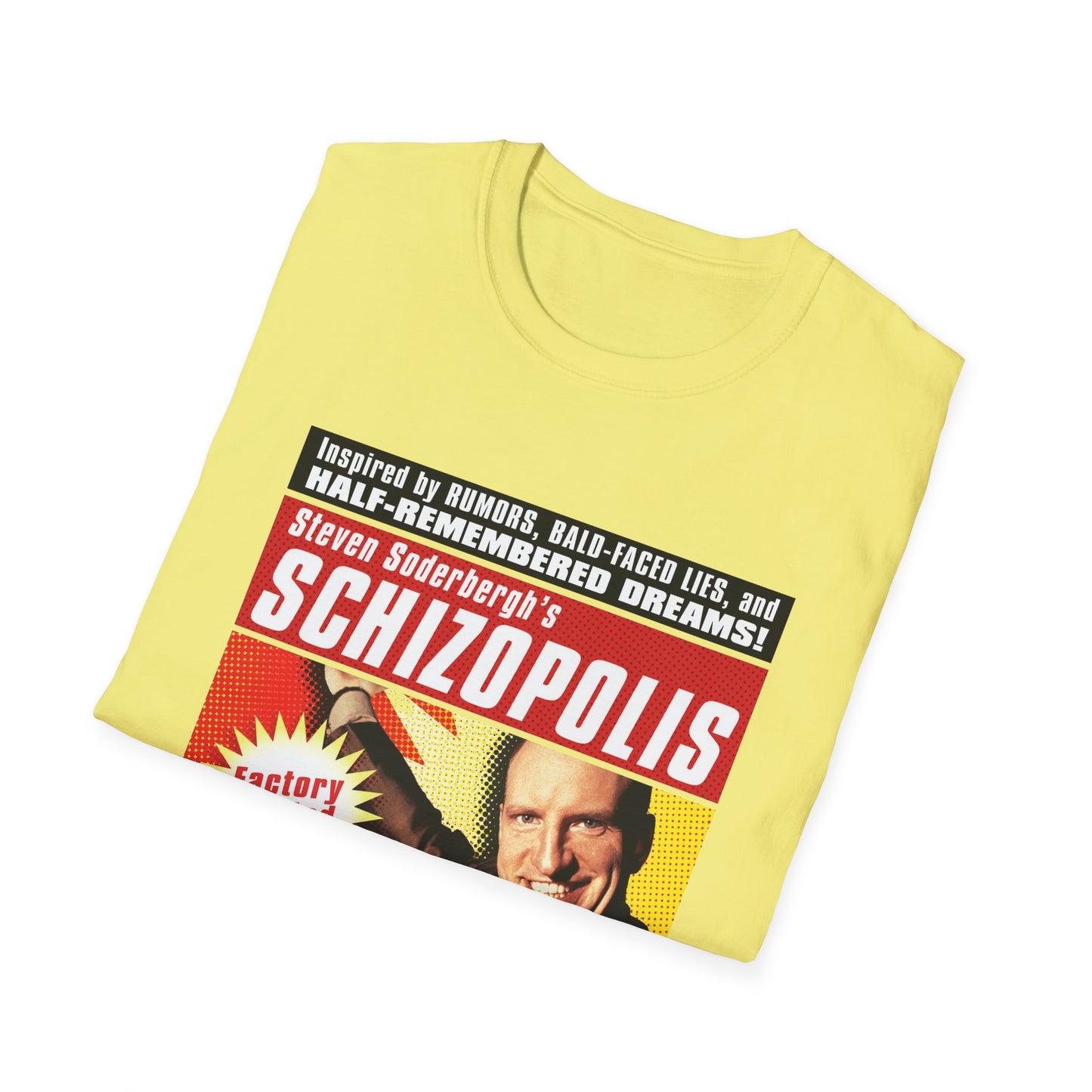 1996 steven soderbergh's schizopolis movie poster tshirt