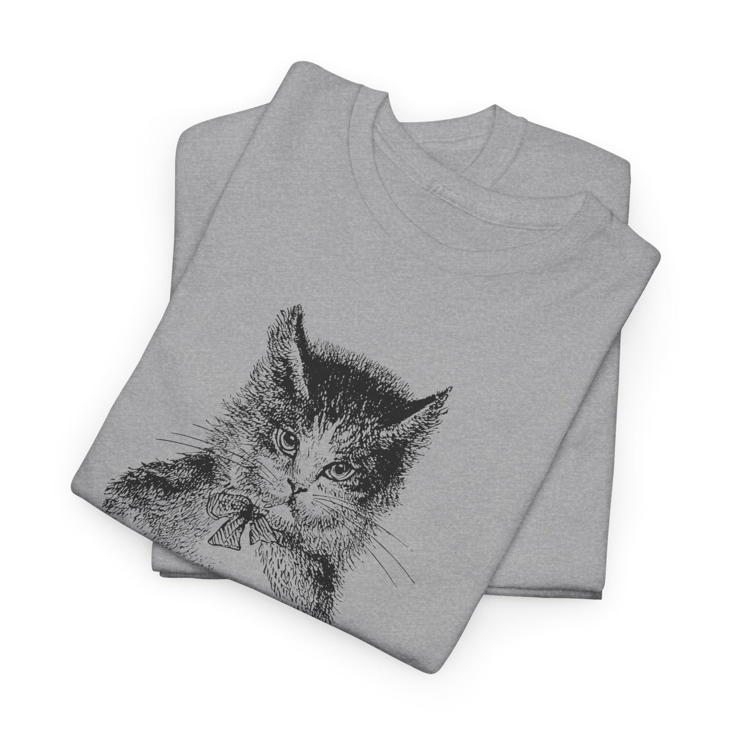 1879 letters from a cat by helen hunt jackson your affectionate pussy cat drawing by addie ledyard reproduction tshirt