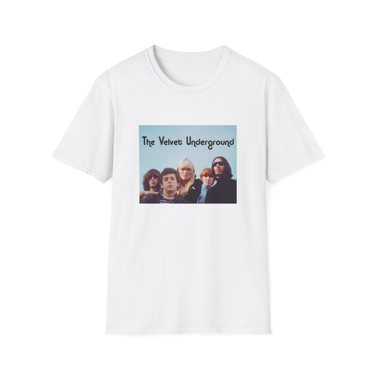 the velvet underground band photo in colour tshirt