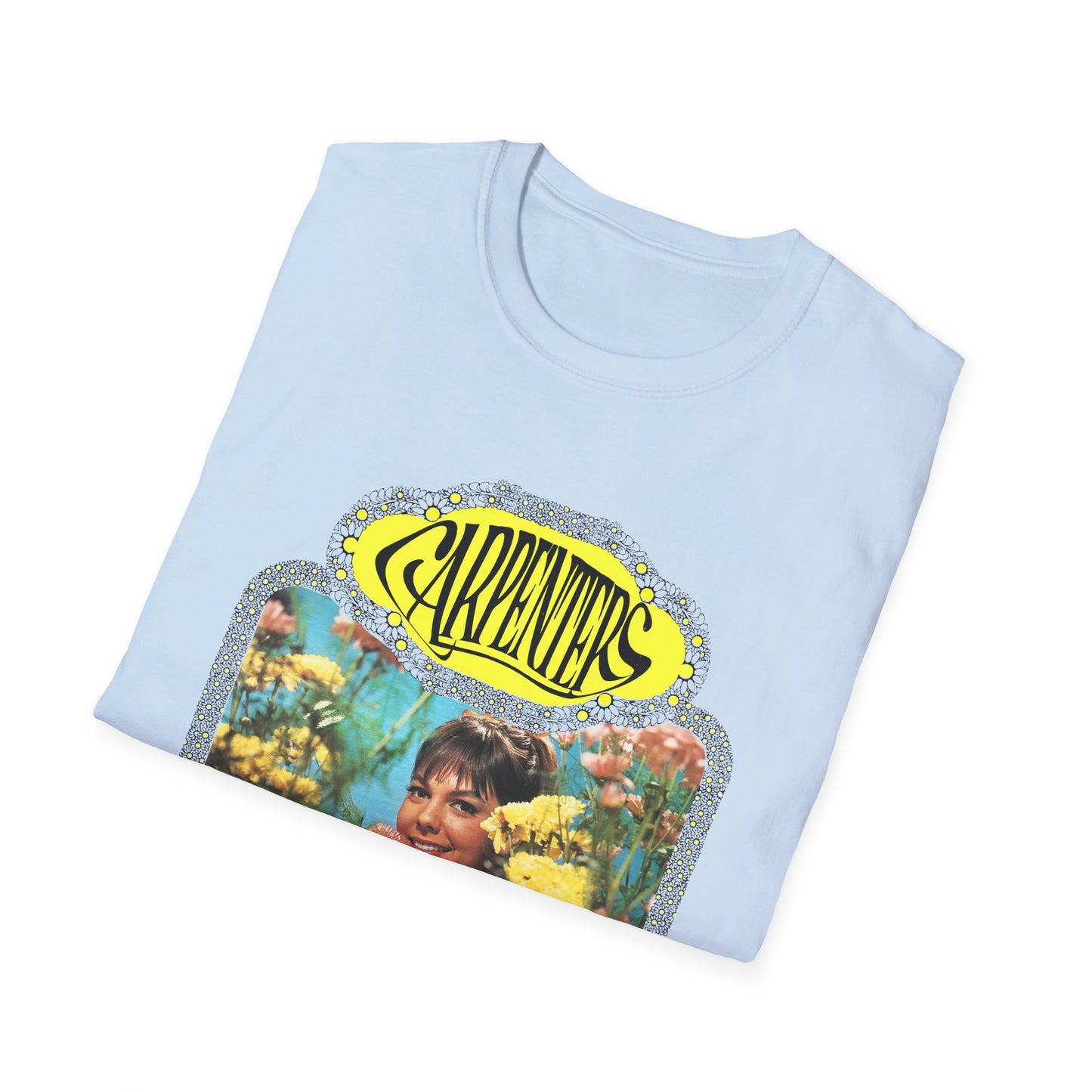 the carpenters fan art alternate font tshirt