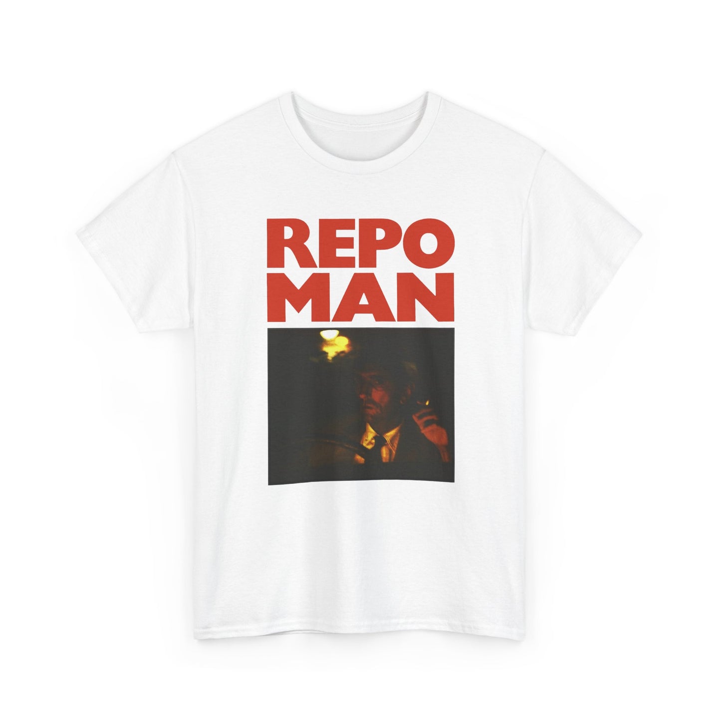1984 repo man bus stop british movie poster reproduction tshirt