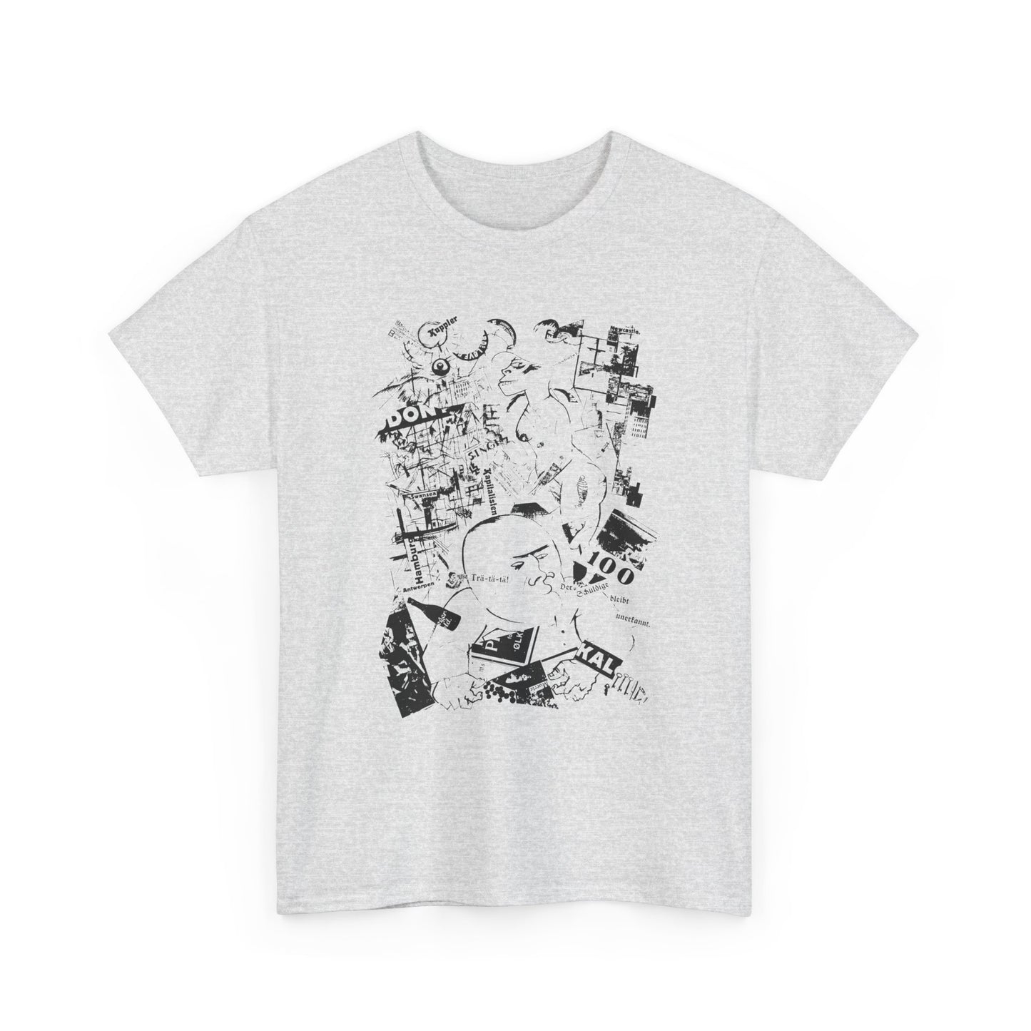 1919 the guilty one remains unknown by george grosz reproduction tshirt