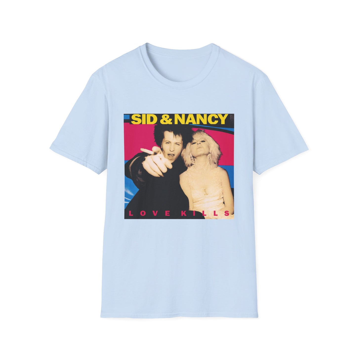 sid and nancy 1986 movie tshirt