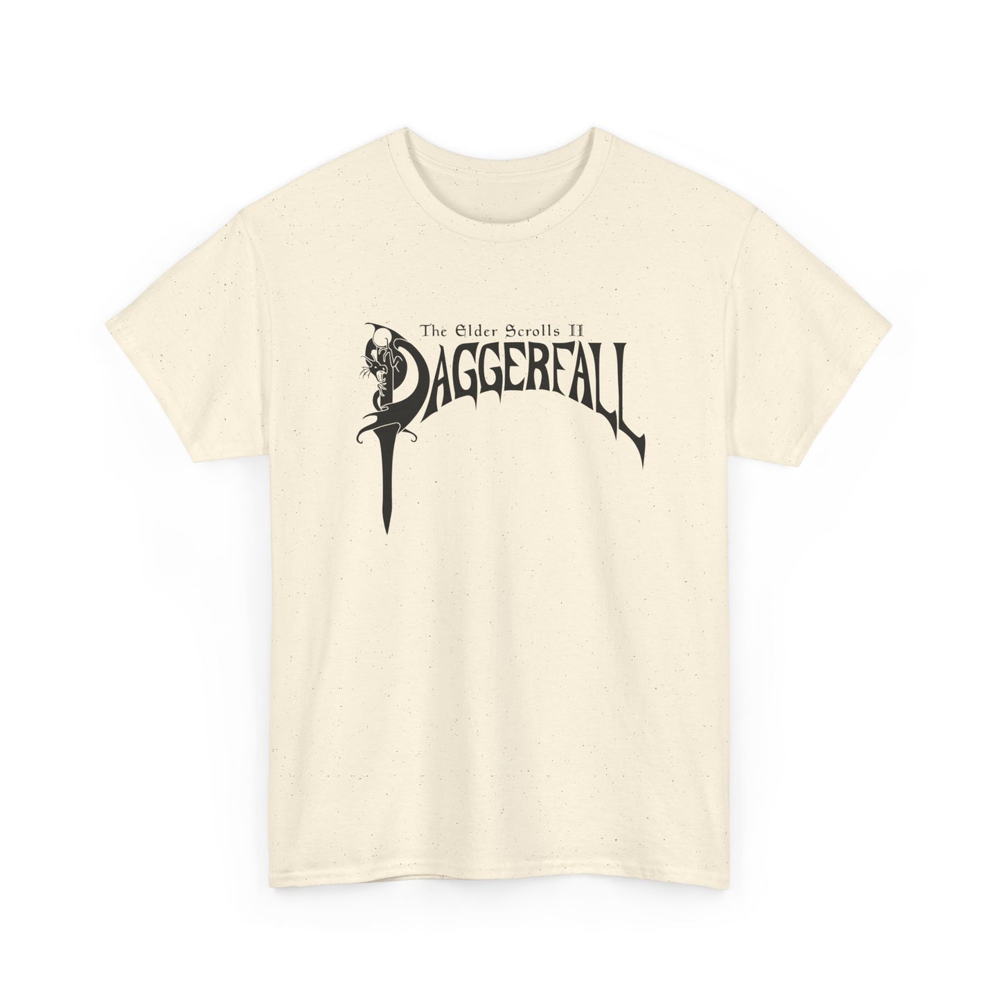 daggerfall the elder scrolls 2 1996 masterpiece video game logo in black tshirt