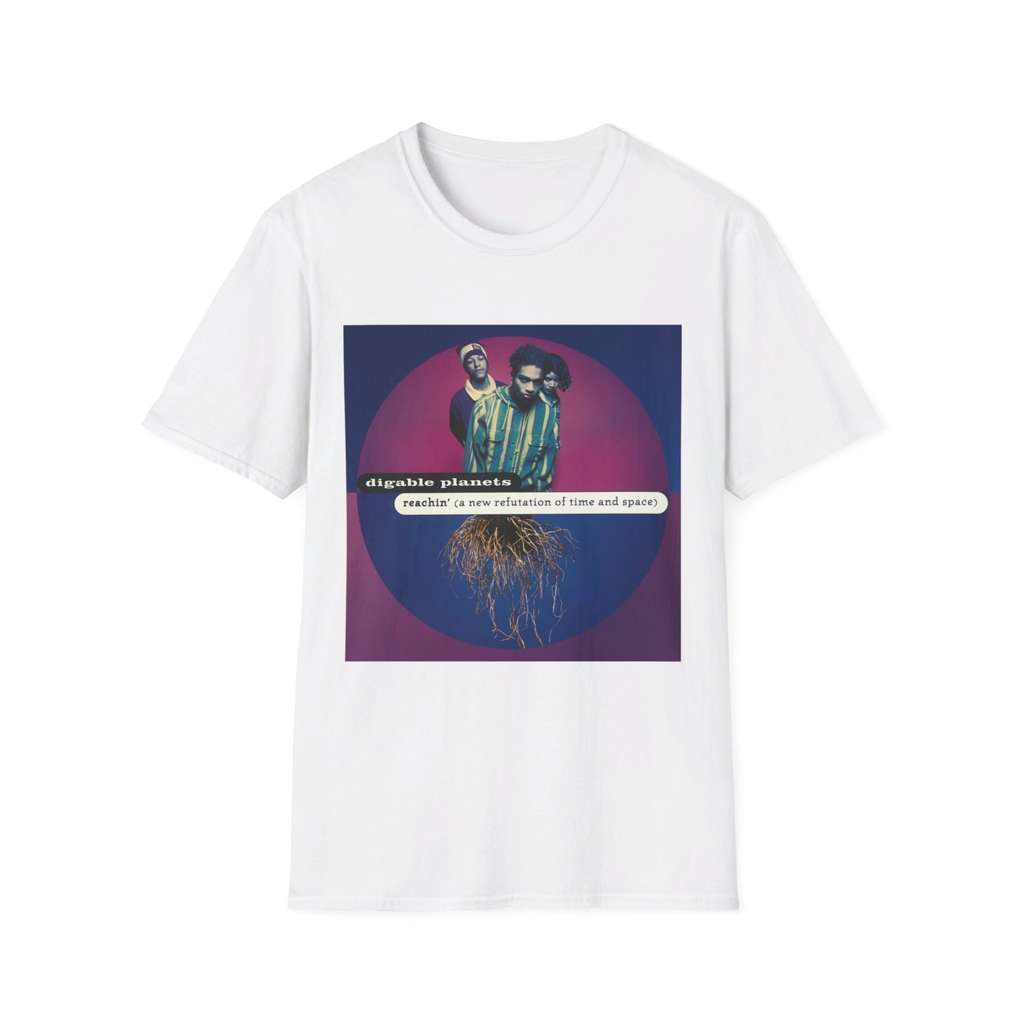 digable planets 1993 debut album reachin' (a new refutation of time and space) tshirt