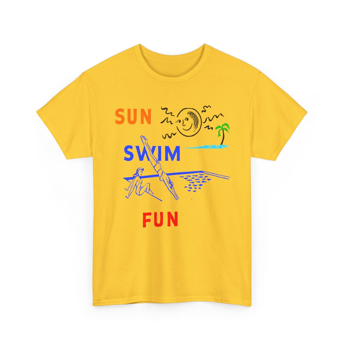 1950s palm springs hotel graphic custom edit tshirt