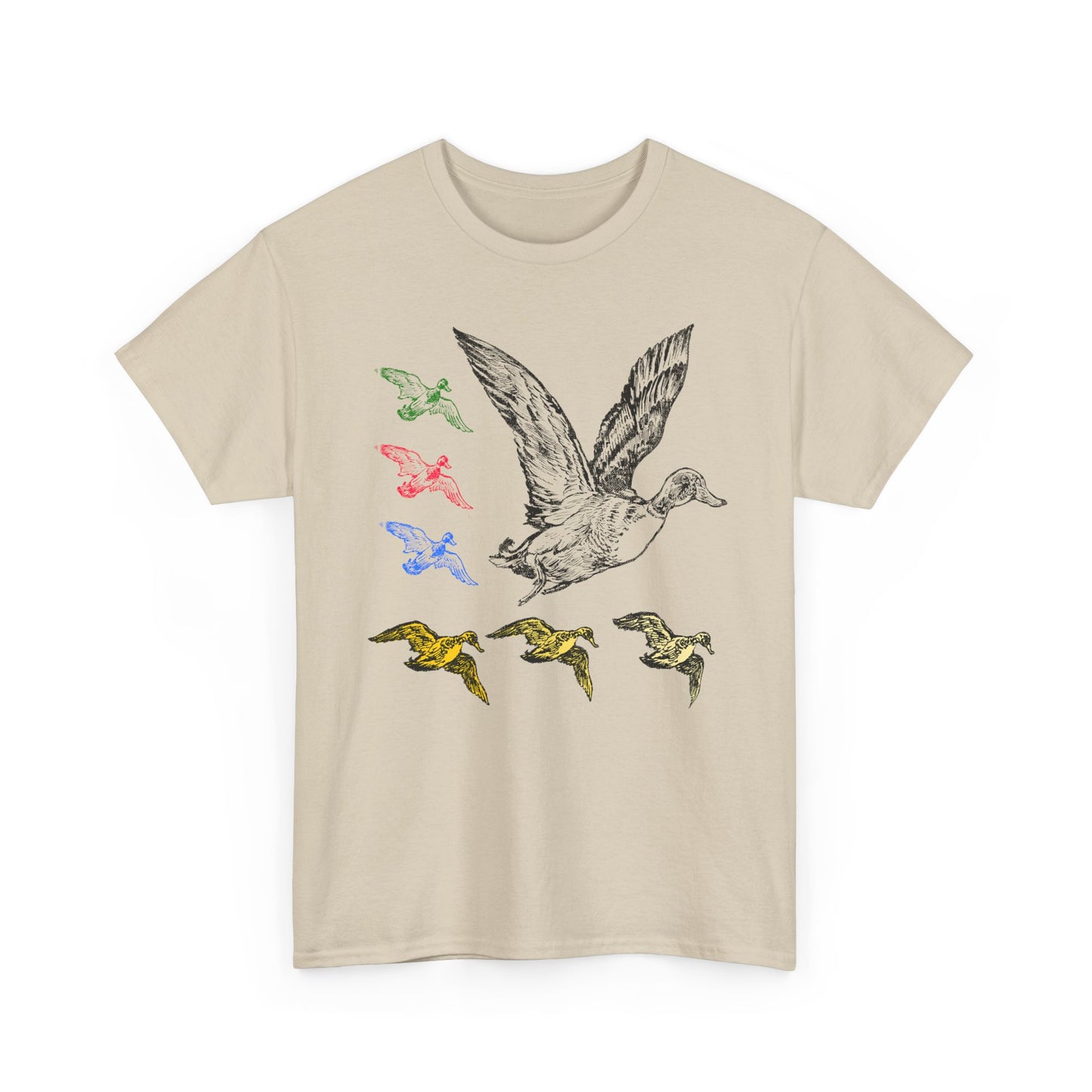 vintage ducks custom graphic tshirt