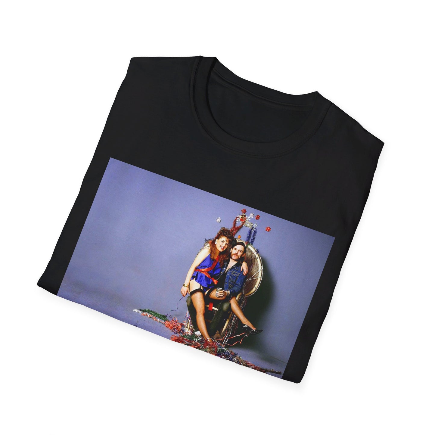 lemmy kilmister festive holiday photo tshirt