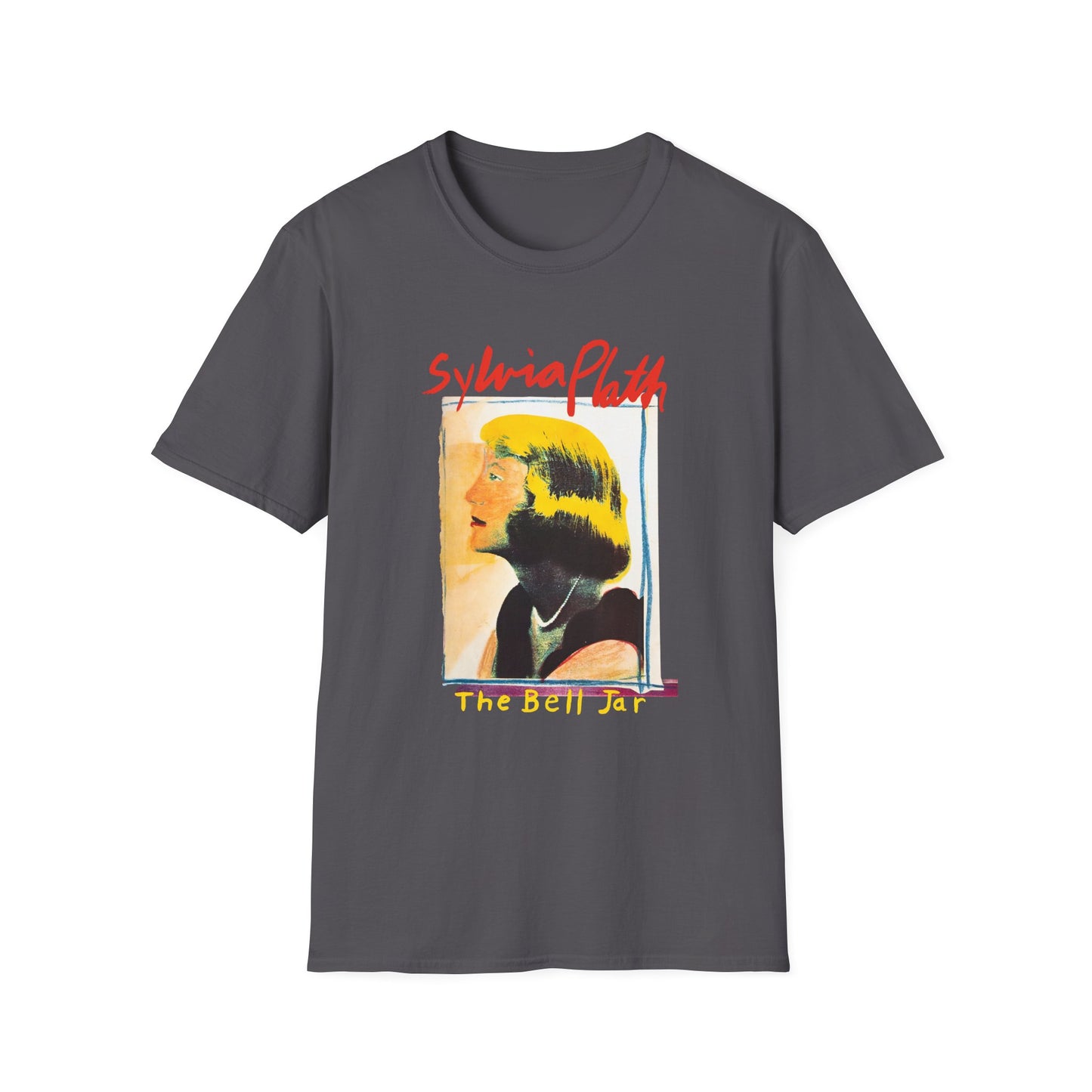 1963 book by sylvia plath the bell jar book cover 2 tshirt