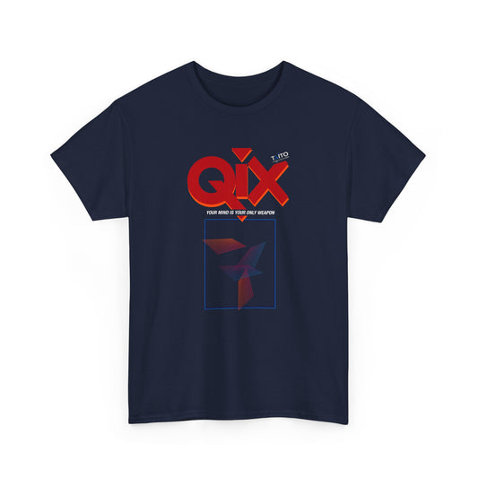 1980s qix puzzle video game tshirt