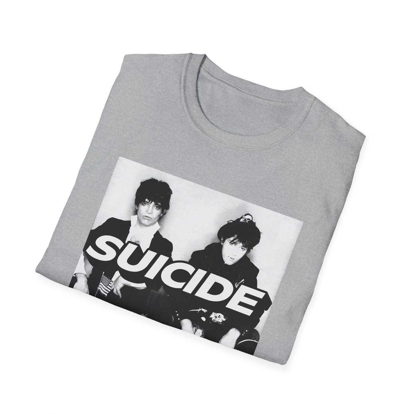 martin rev and alan vega suicide band 6 tshirt