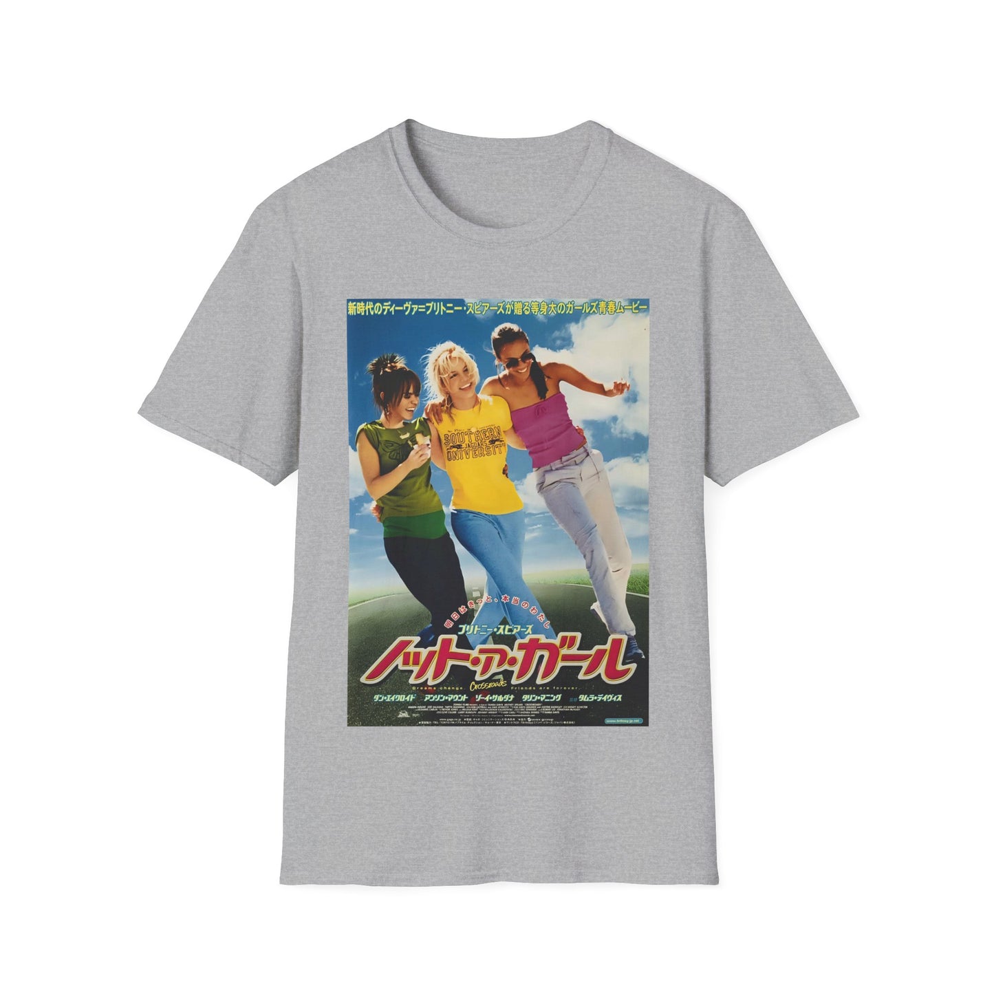 2002 japanese movie poster tshirt britney spears crossroads