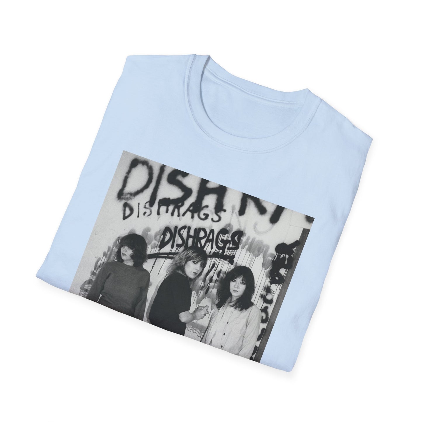 canadian punk band the dishrags photo tshirt