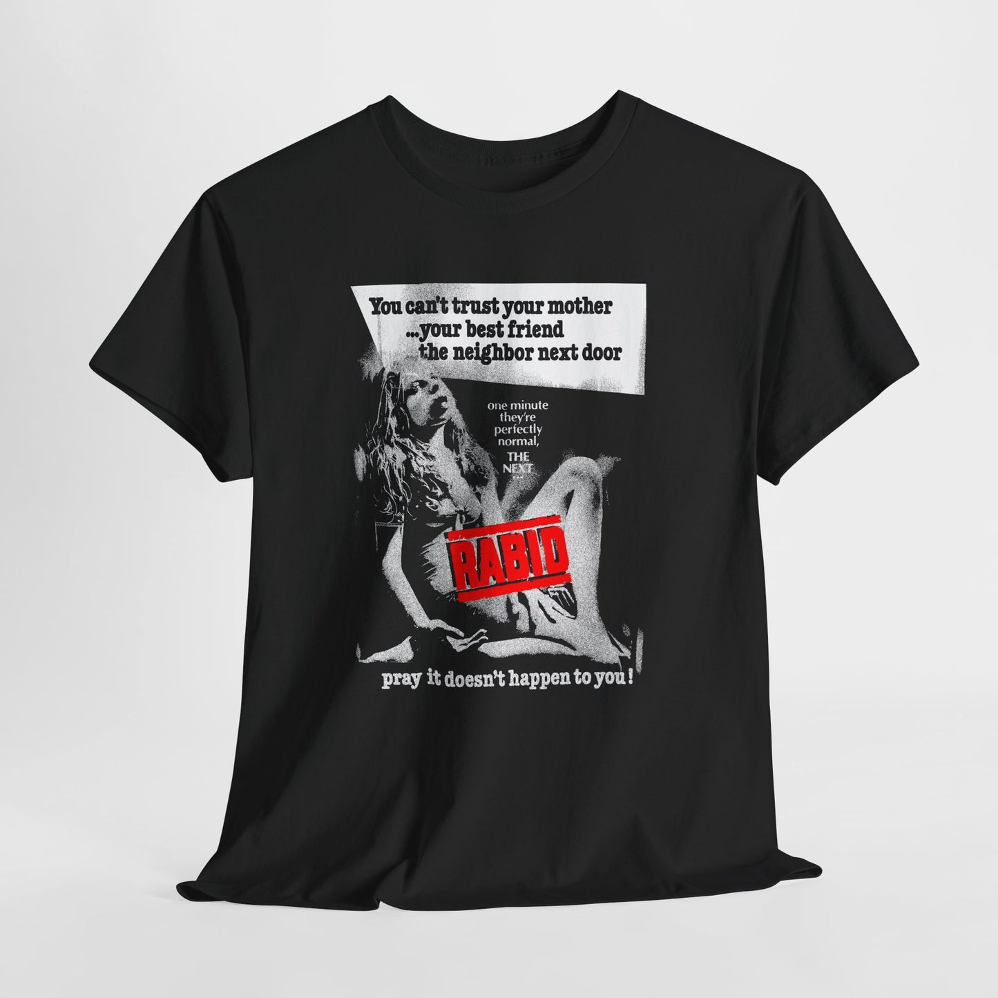 1977 cronenberg rabid movie tshirt