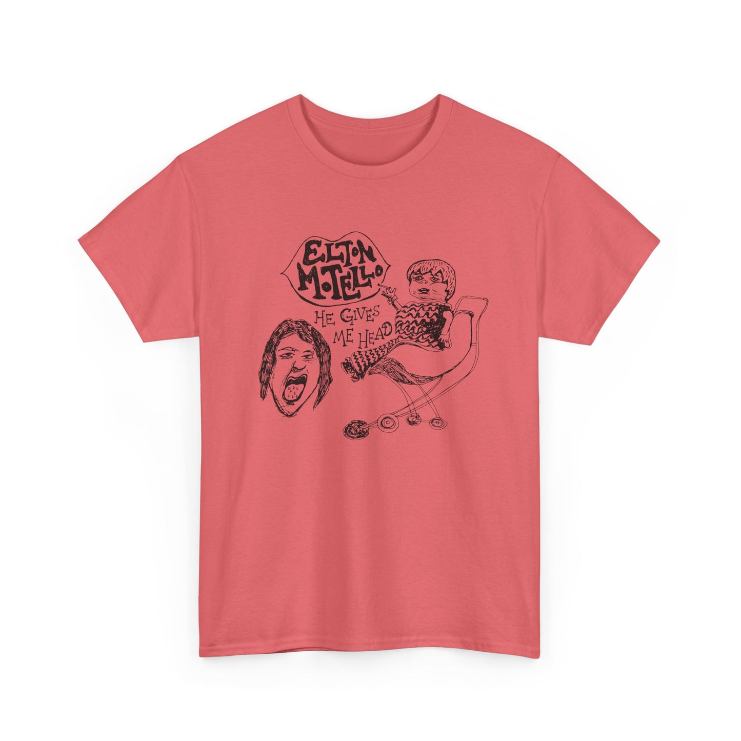 elton motello british punk fan art sketch tshirt