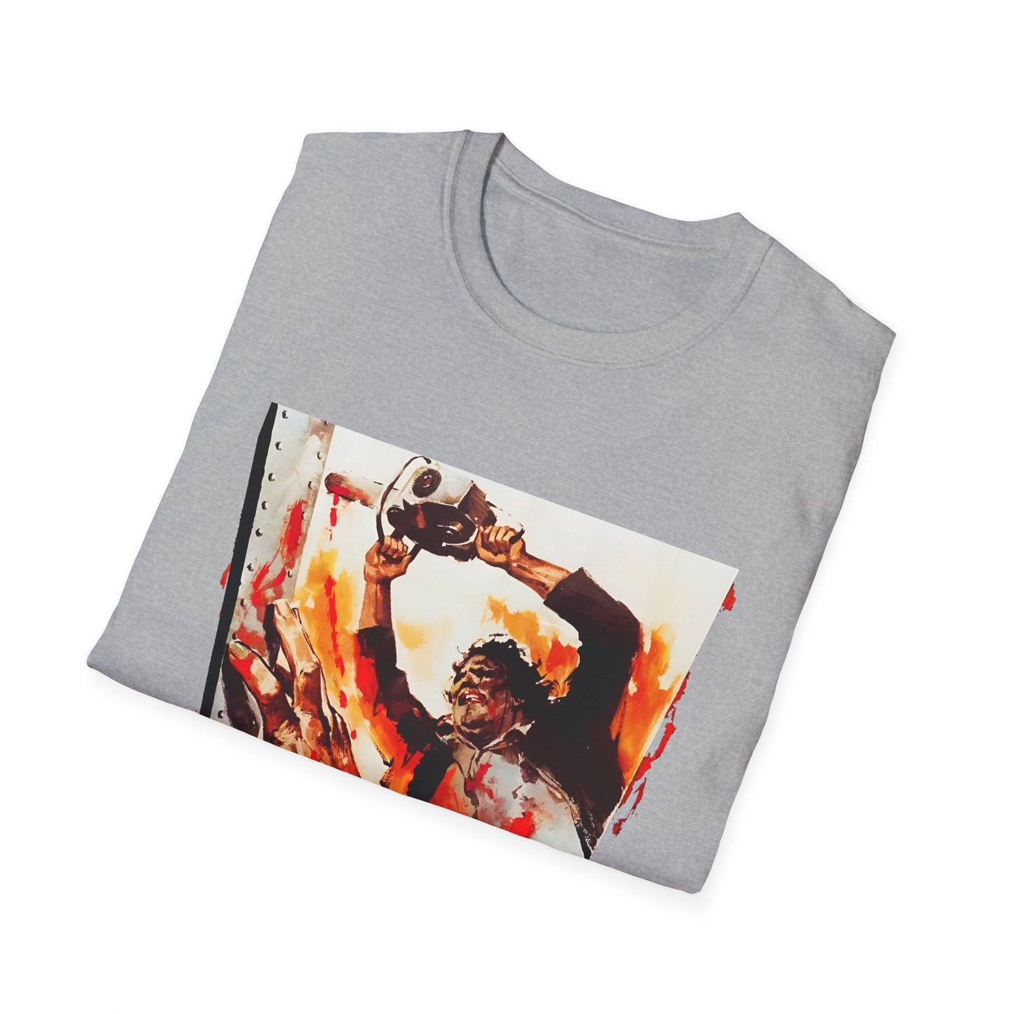 texas chainsaw massacre french film poster tshirt