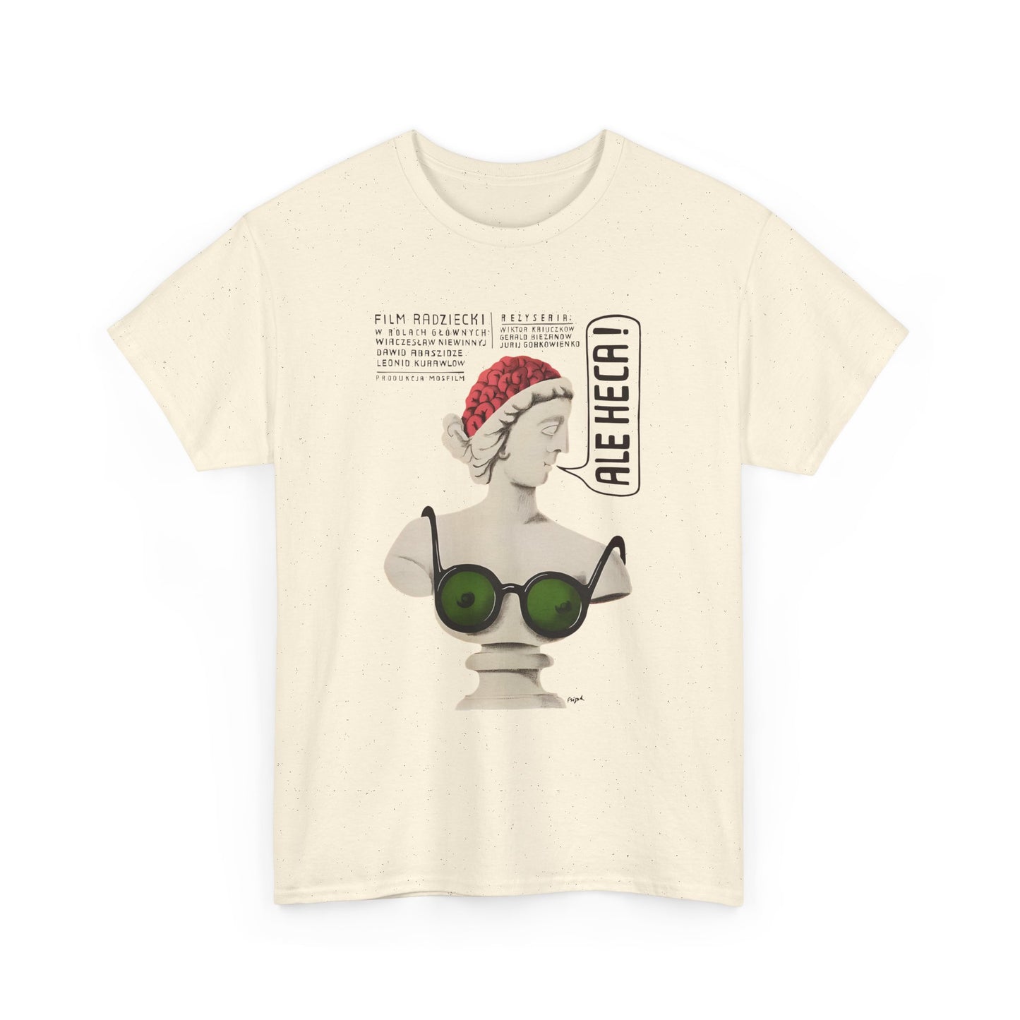 1975 soviet film au-u! polish movie poster by jerzy flisak reproduction tshirt