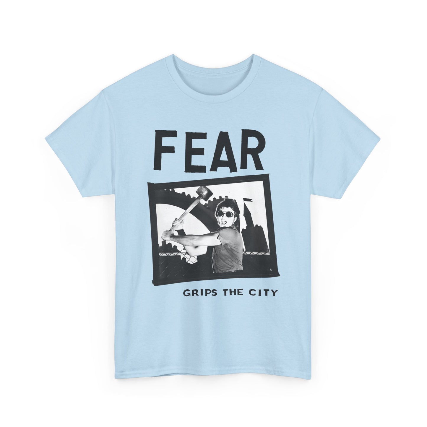 fear grips the city lee ving band tshirt