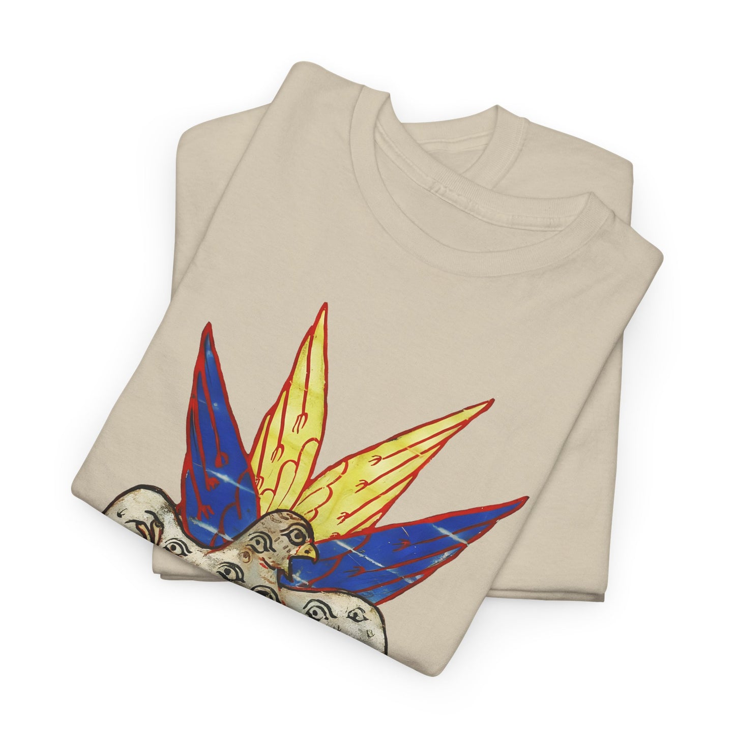 13th century gothic illuminated manuscript of the book of revelation seraph tshirt