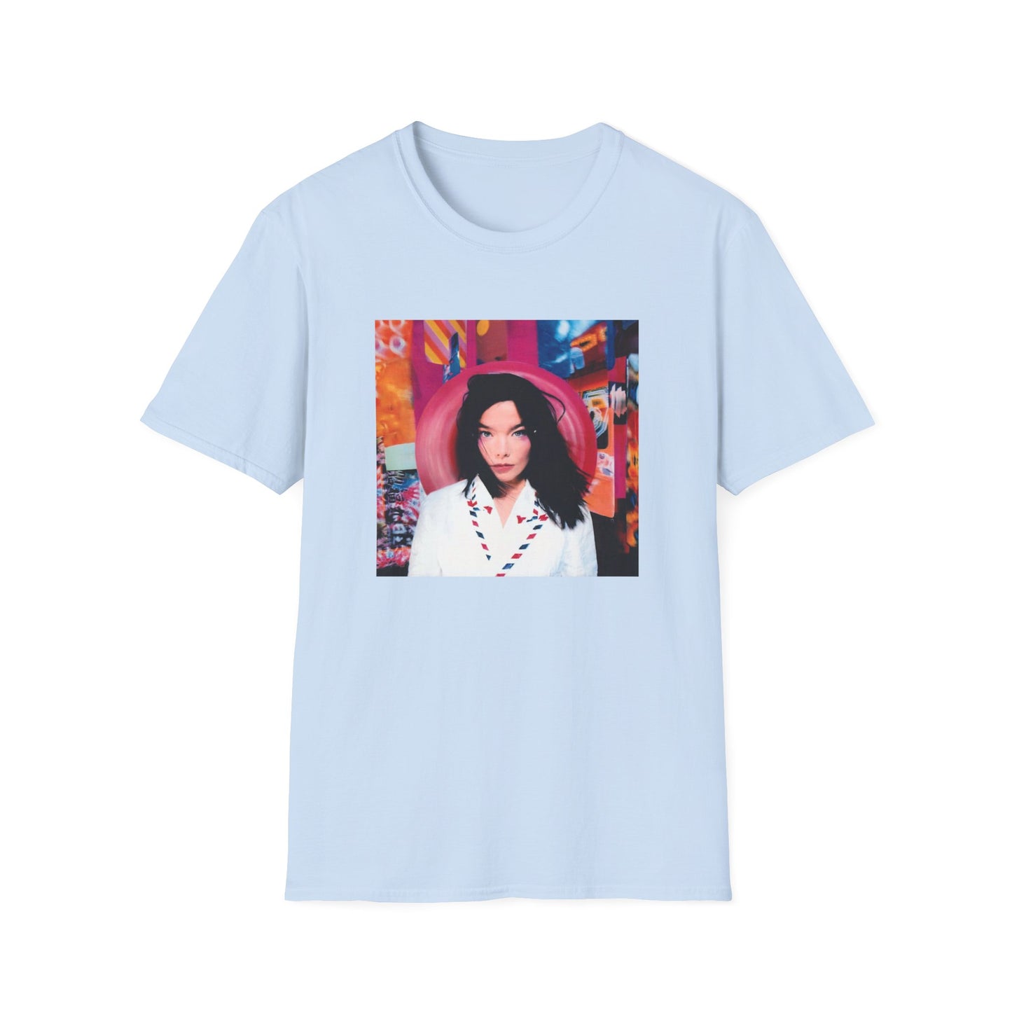 bjork 1995 post album tshirt