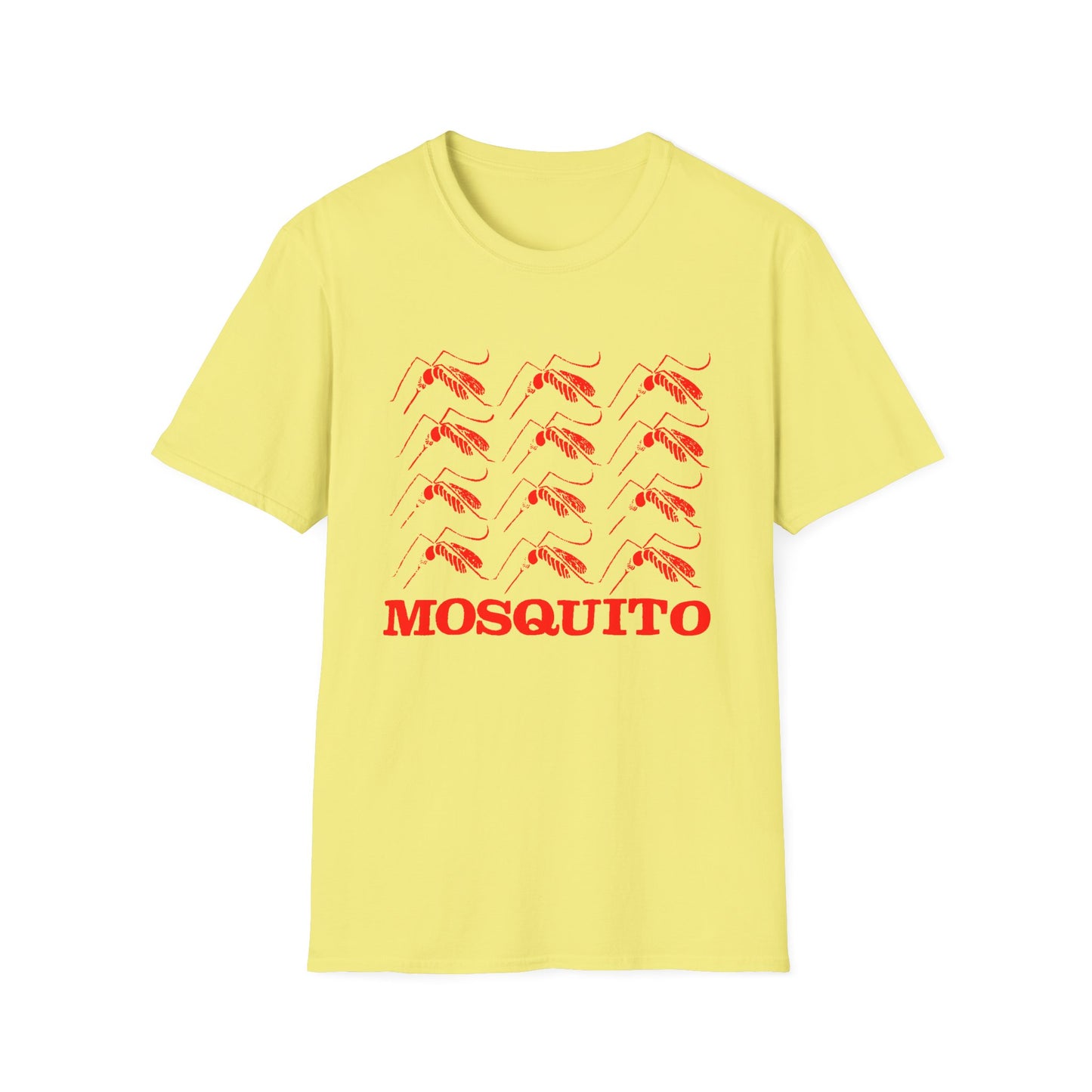 mosquito reproduction red design tshirt