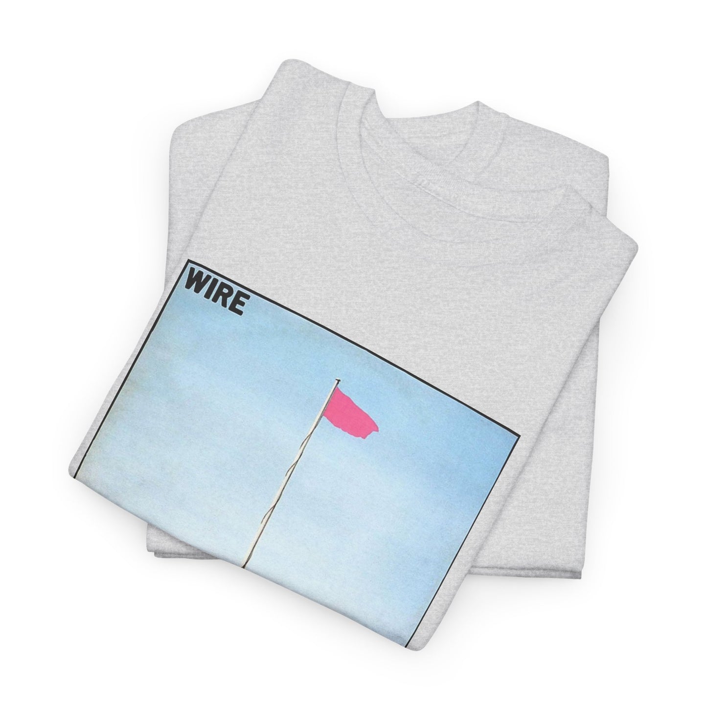 wire 1977 pink flag album cover tshirt