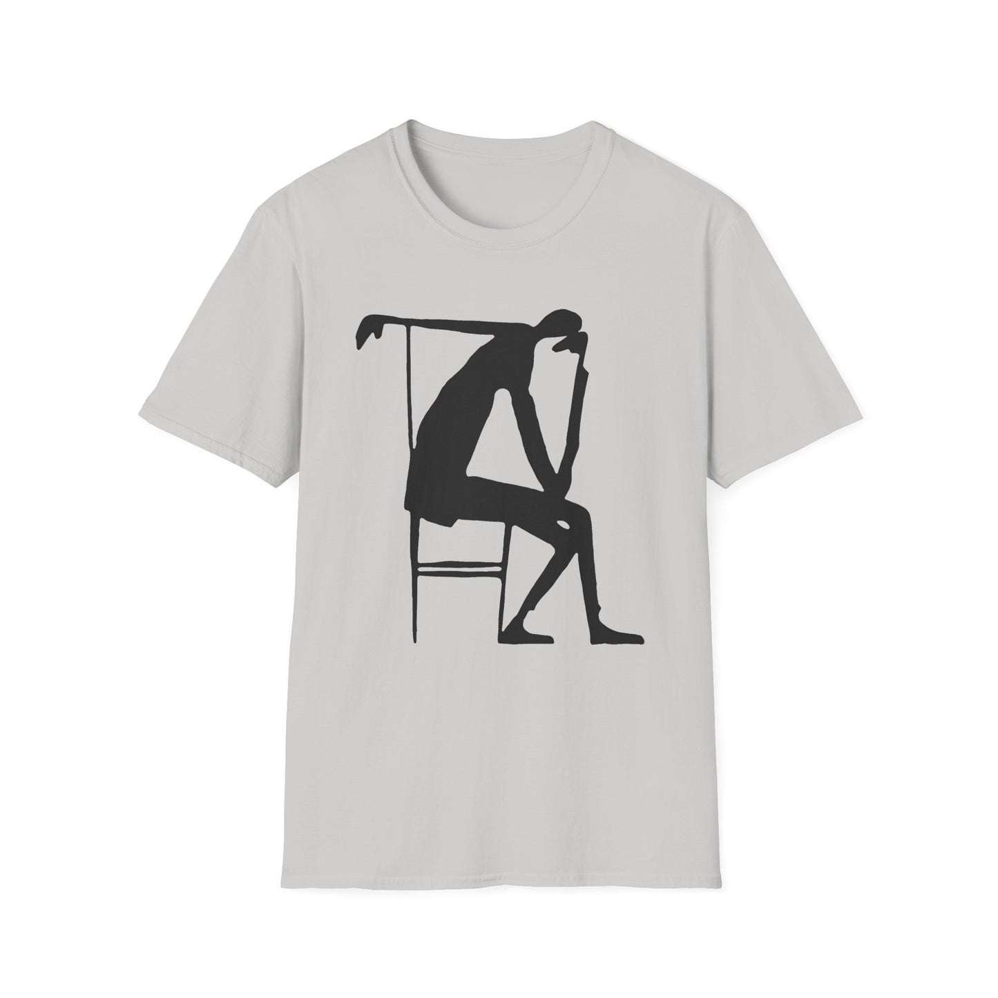 early 1900s sketch india ink on paper by franz kafka the thinker tshirt