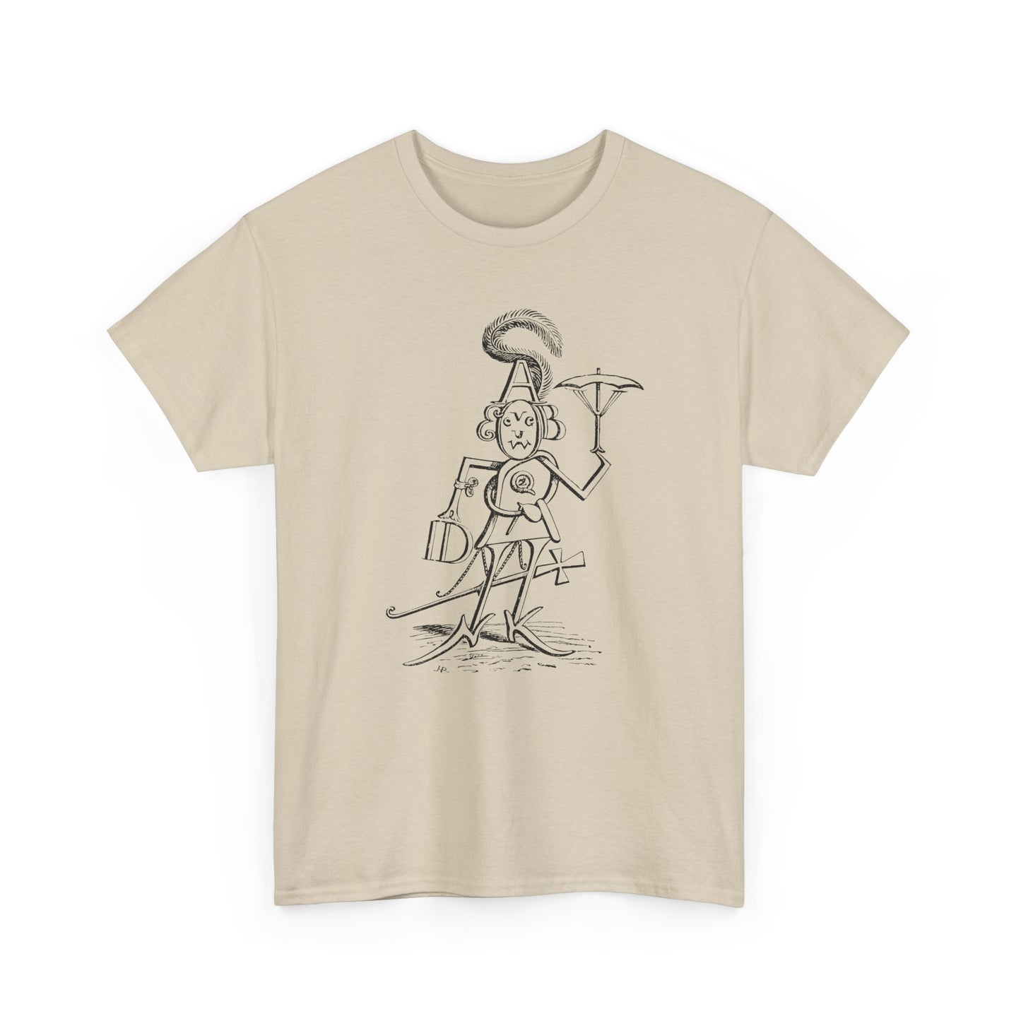 mr alphabet containing all 26 letters 1902 illustration by hugh rowley tshirt