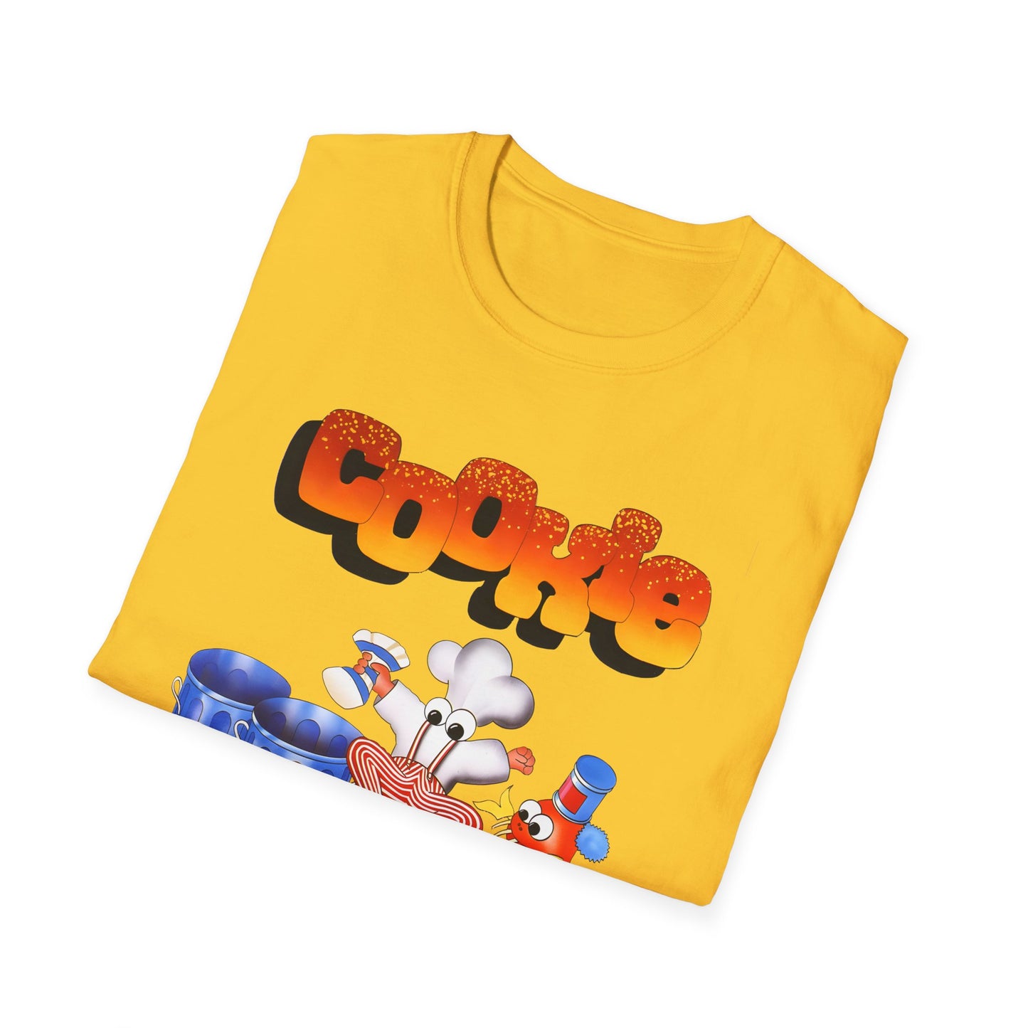 1983 zx spectrum video game cookie tshirt