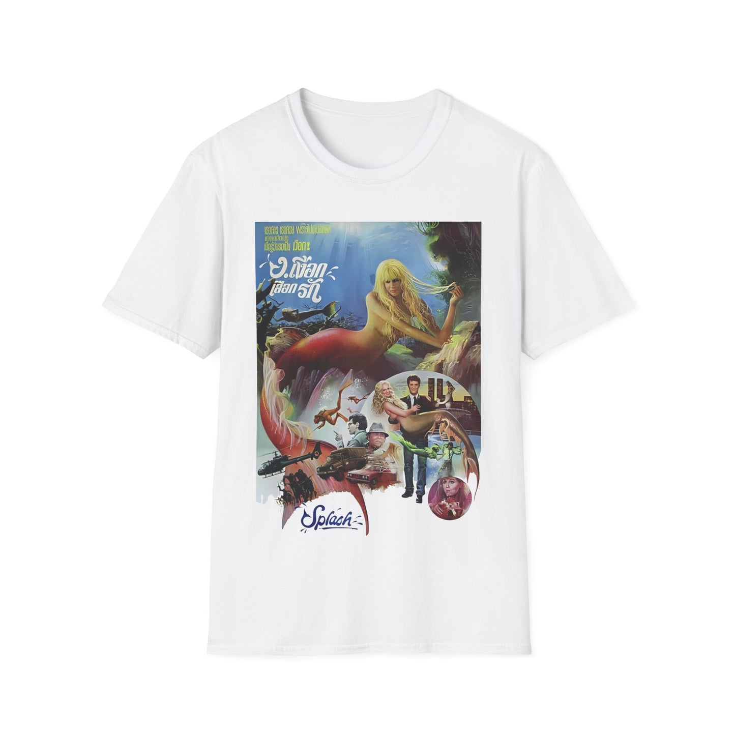 1984 thai SPLASH movie poster tshirt